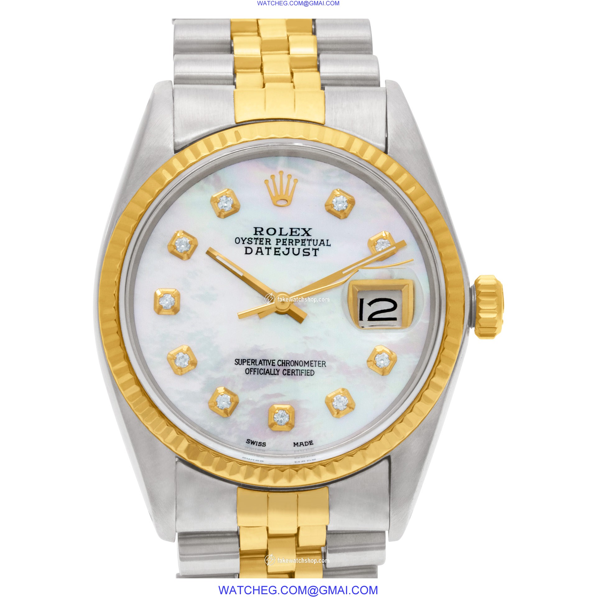 Rolex 16013 Datejust Automatic Male 14k yellow gold