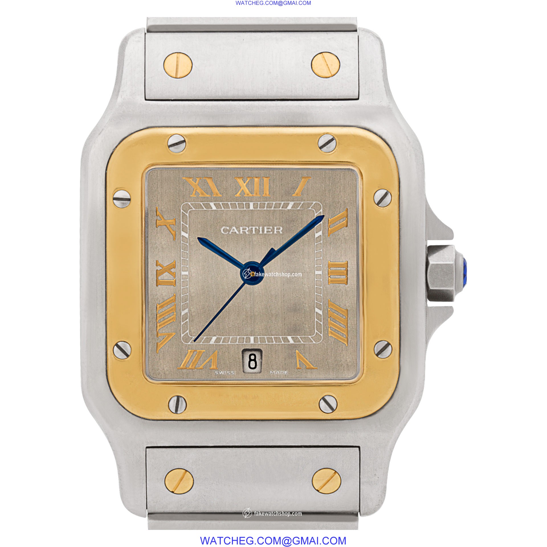 Cartier W20030C4 Santos Quartz Male Stainless Steel