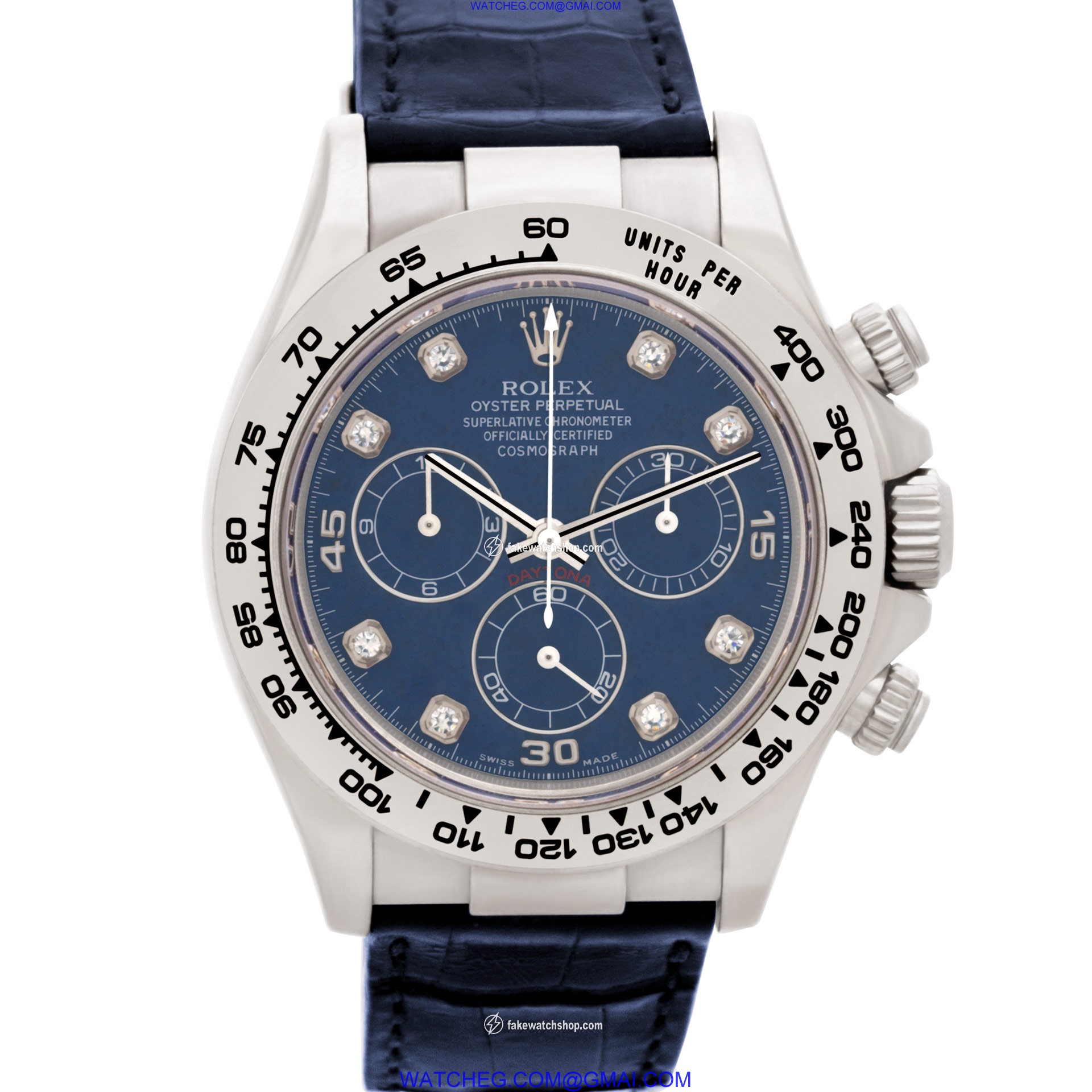 Rolex 116519 Daytona Automatic Male 18k White Gold