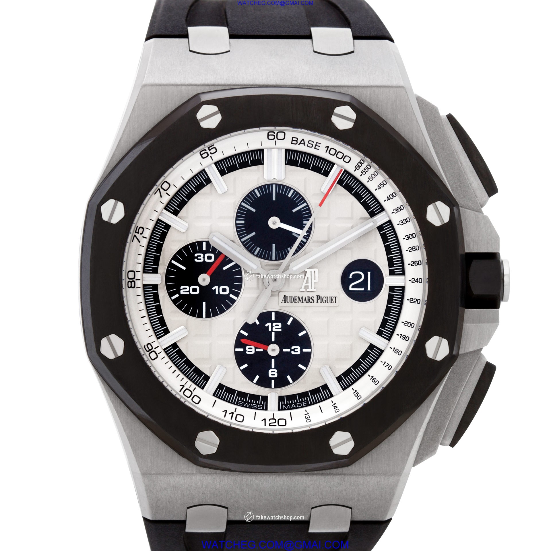Audemars Piguet AP26400SOOOA002CA01 Offshore Automatic Male Stainless & Carbon fiber