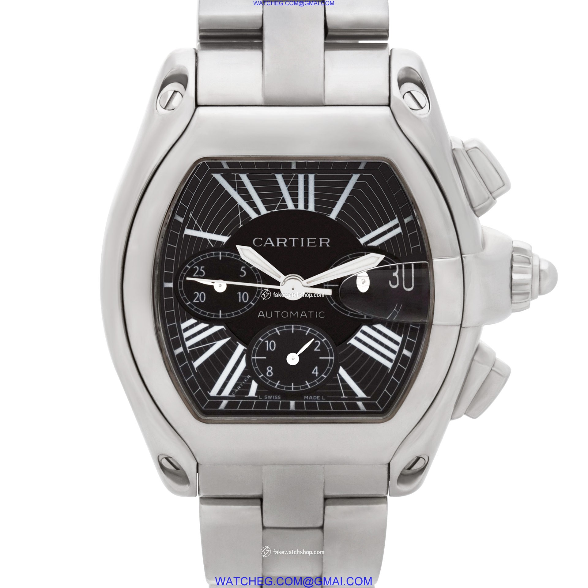 Cartier W62020X6 Roadster Automatic Male Stainless Steel