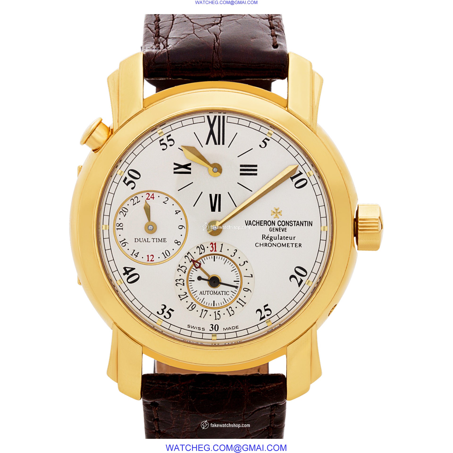 Vacheron Constantin 42005 Regulateur Automatic Male 18k yellow gold