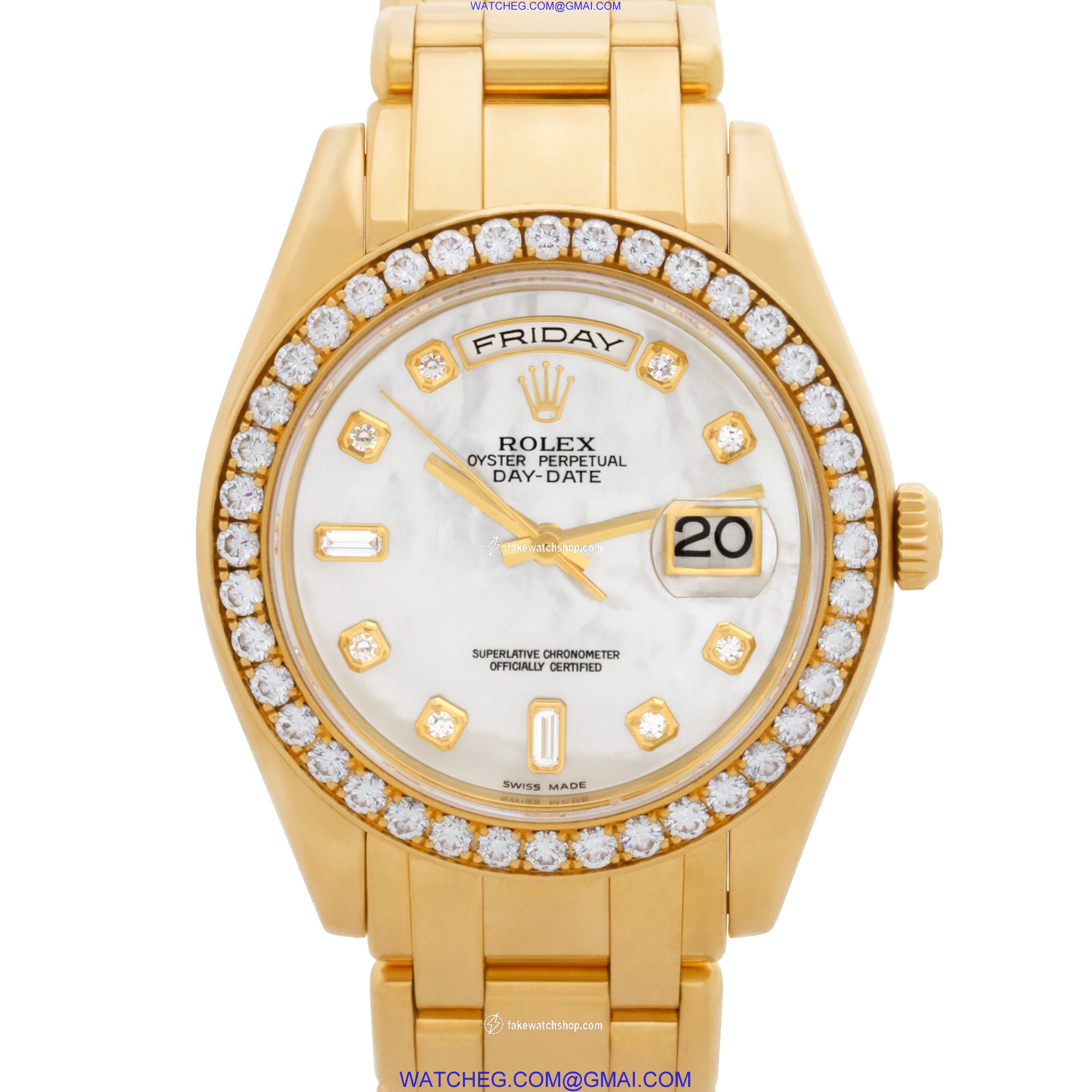 Rolex 18948 Masterpiece Automatic Male 18k yellow gold