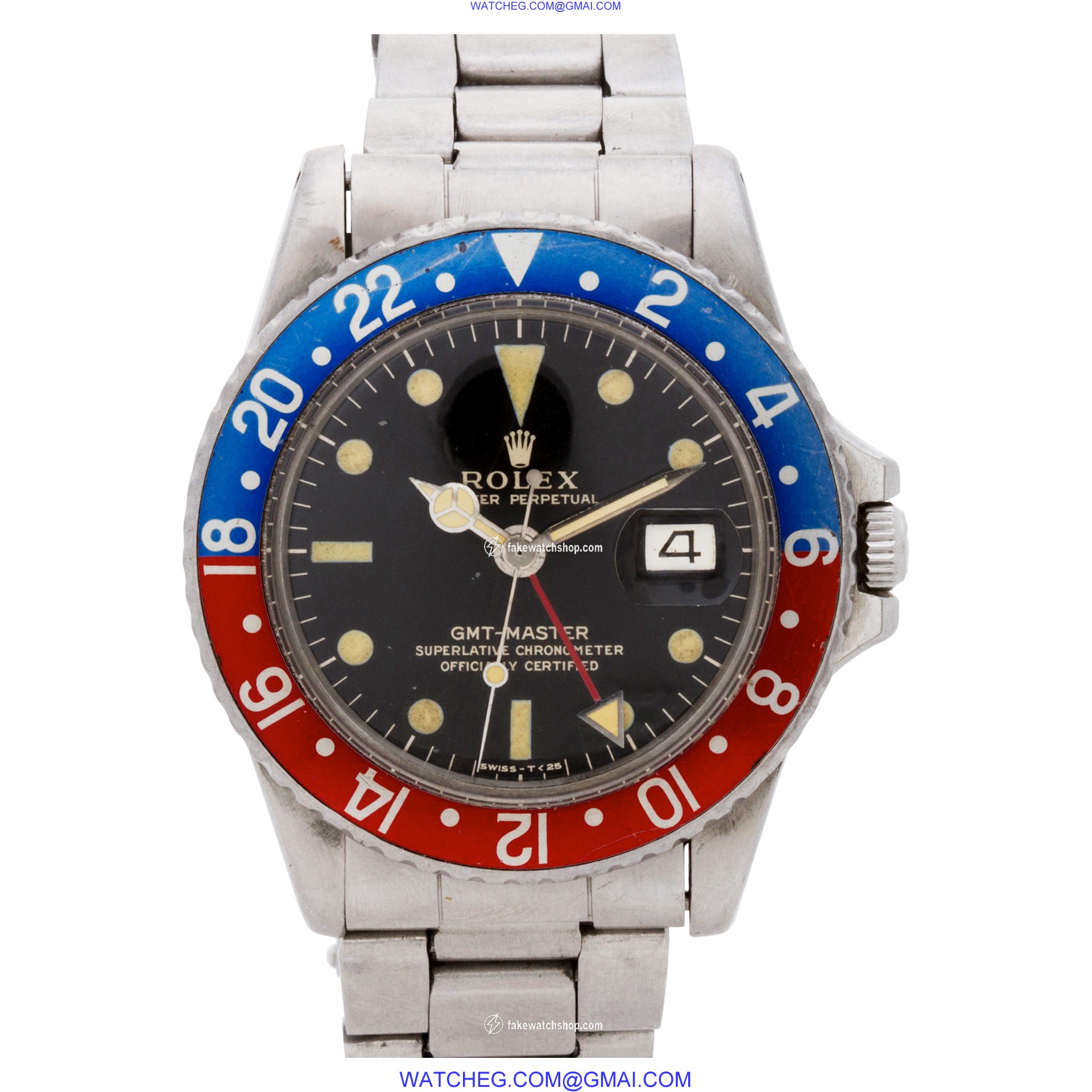 Rolex 1675 GMT-Master Automatic Male Stainless Steel