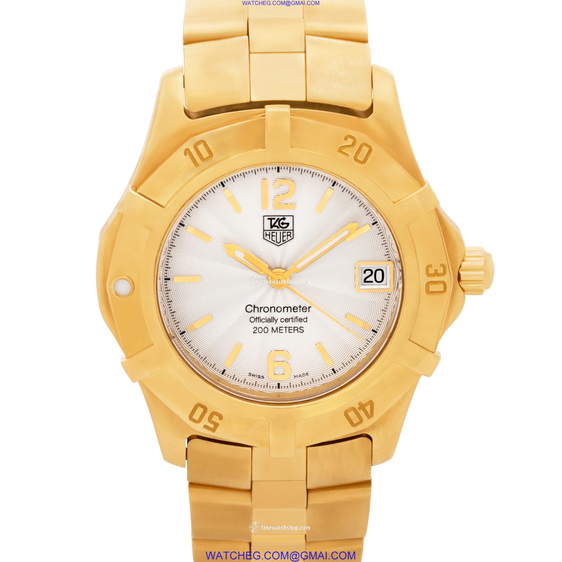 Tag Heuer WN5140.BG0351 2000 Automatic Male 18k yellow gold