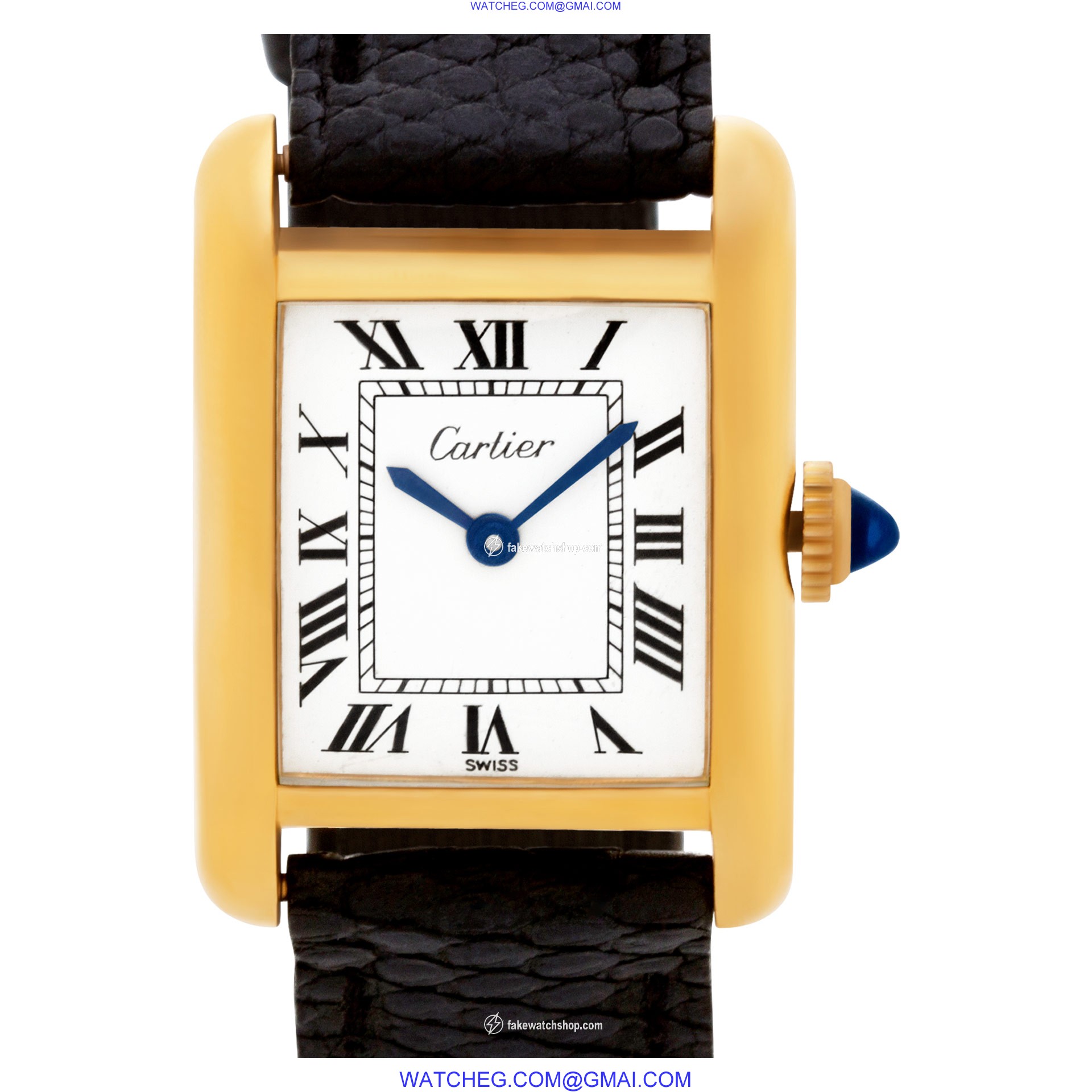 Cartier Cartier 2233 Tank Quartz Female Gold Fill
