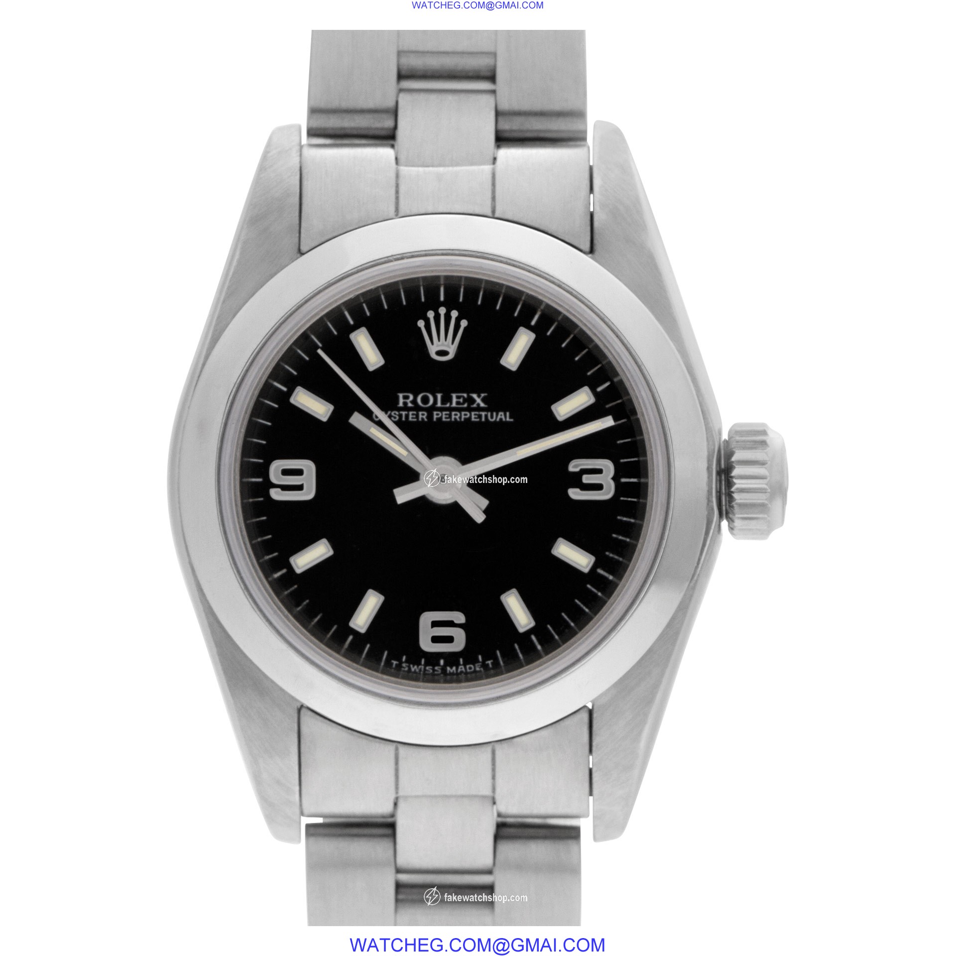 Rolex 67180 Oyster Perpetual Automatic Female Stainless Steel