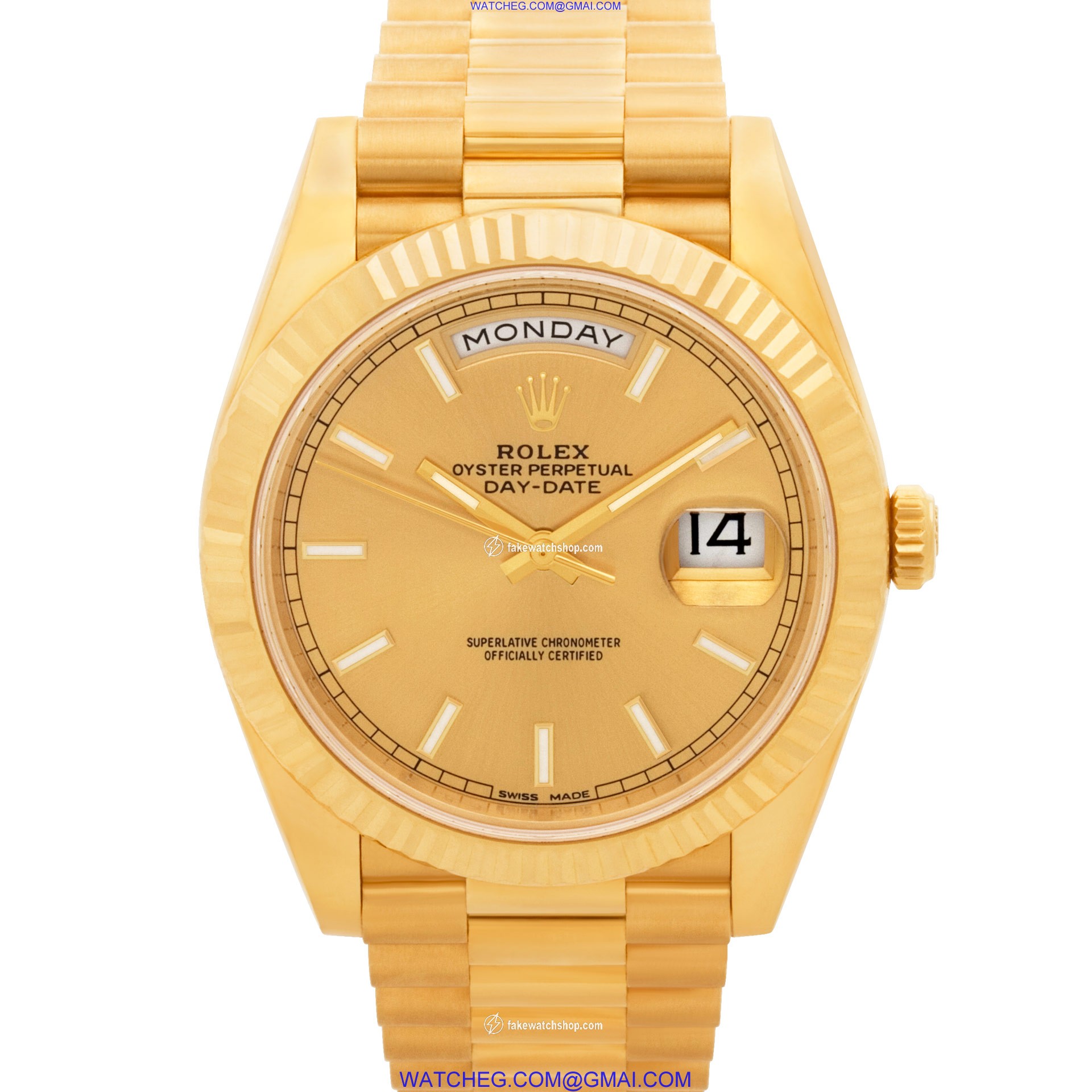 Rolex 228238 Day-Date 40 Automatic Male 18k yellow gold