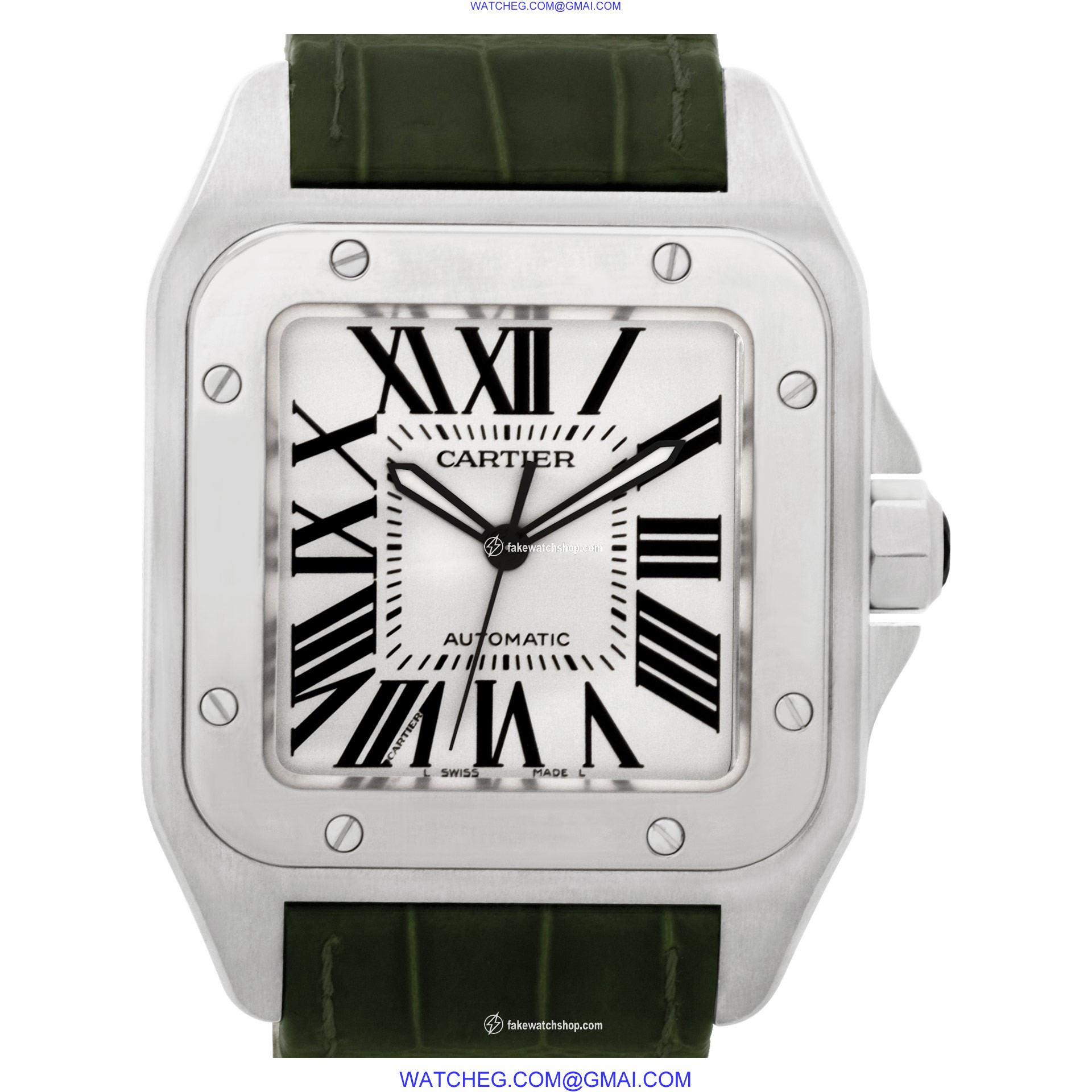 Cartier W20073X8 Santos Automatic Male Stainless Steel