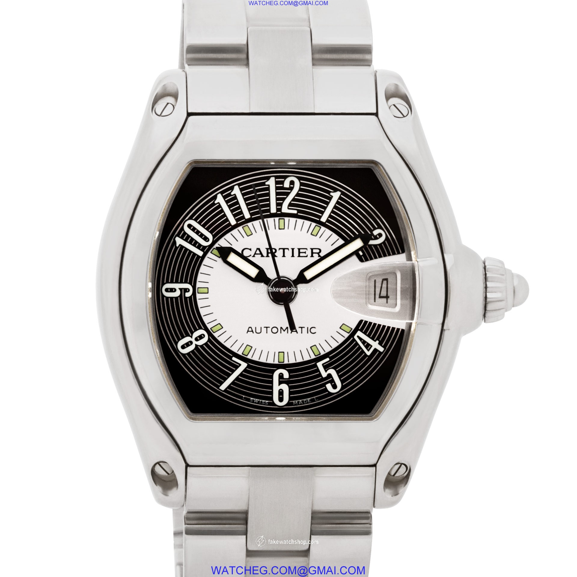 Cartier W62001V3 Roadster Automatic Male Stainless Steel