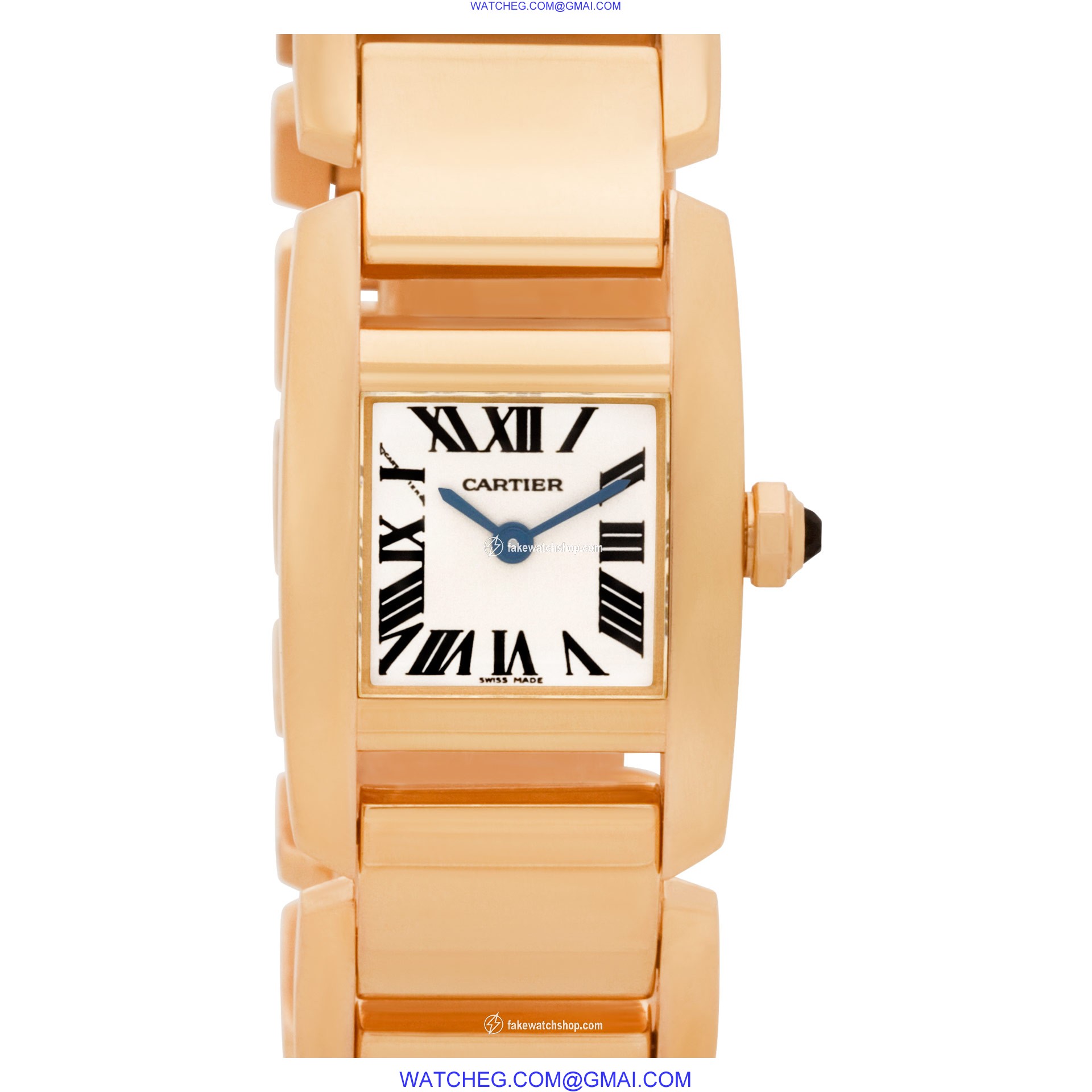 Cartier W650018H Tankissime Quartz Female 18k rose gold