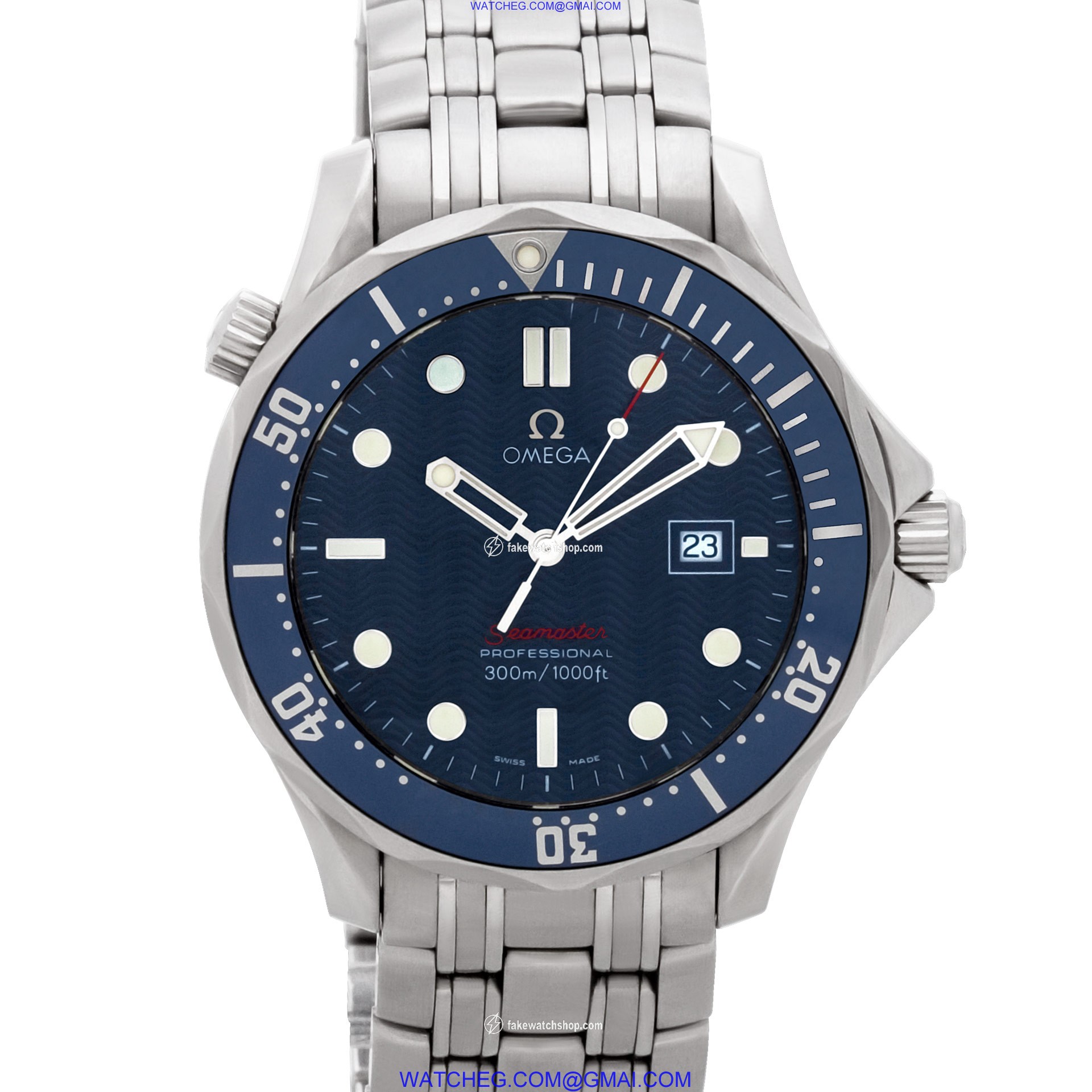 Omega 2221.80.00 Seamaster Quartz Male Stainless Steel
