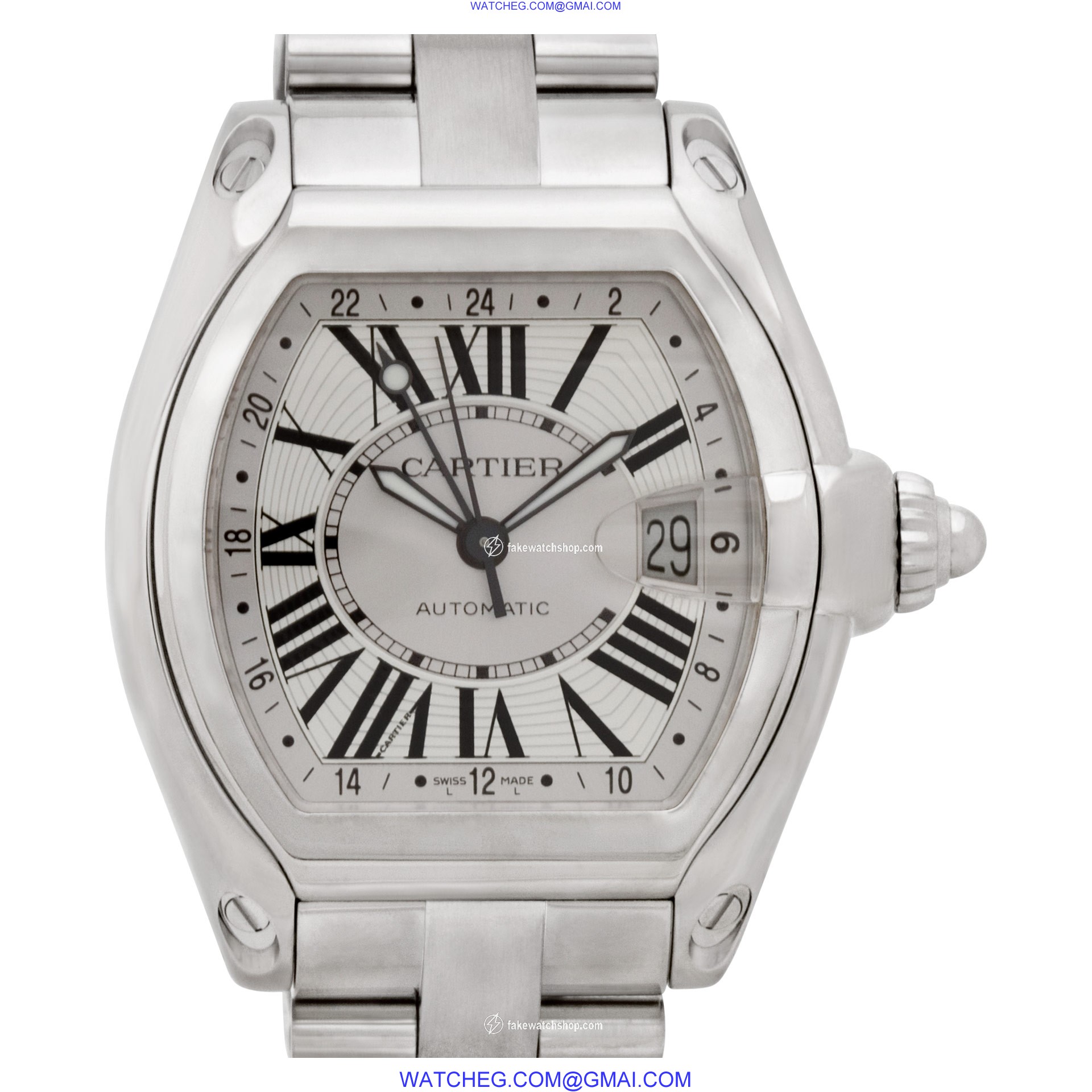 Cartier W6206017 Roadster Automatic Male Stainless Steel