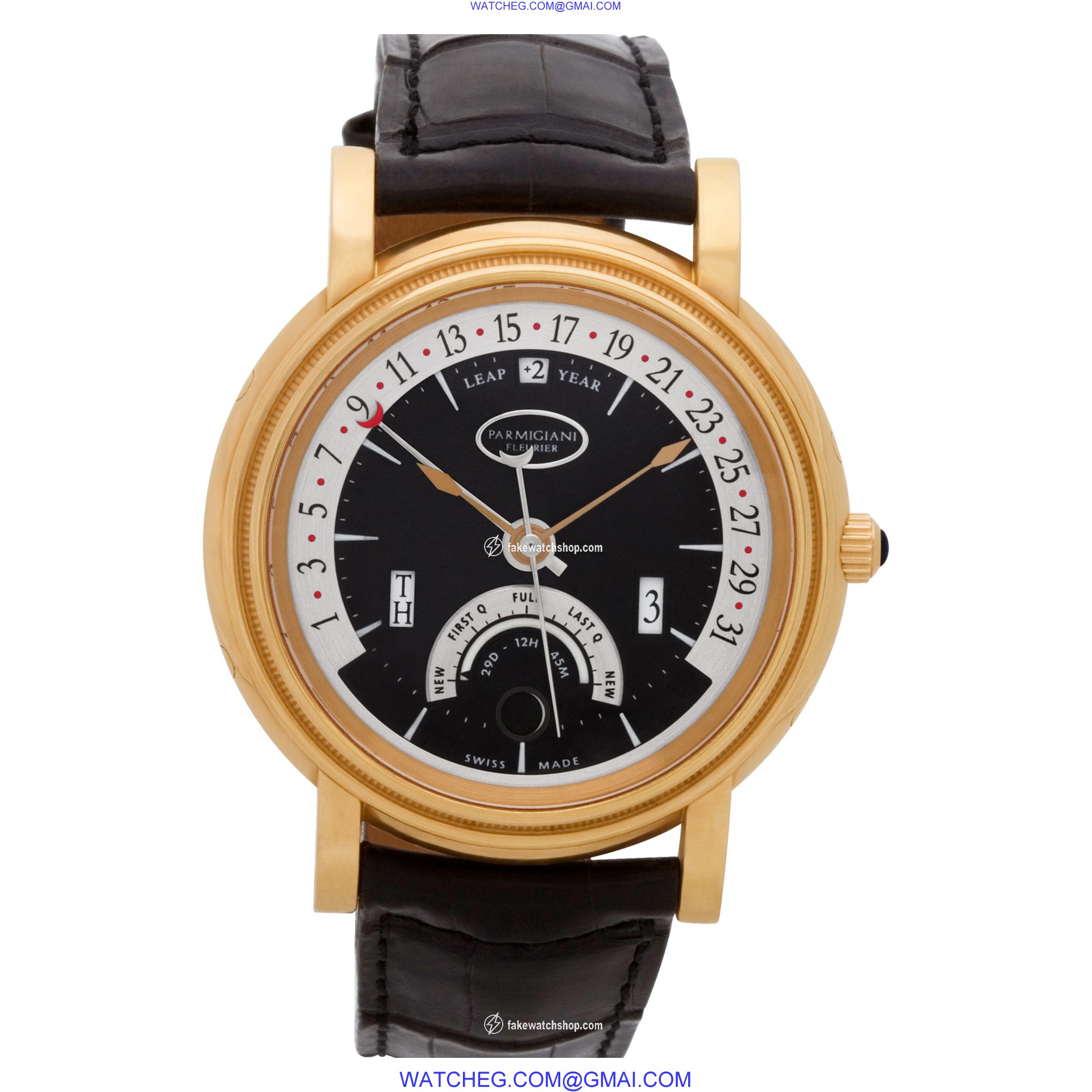 Parmigiani Parmigiani 4443 Fleurier Automatic Male 18k Pink Gold