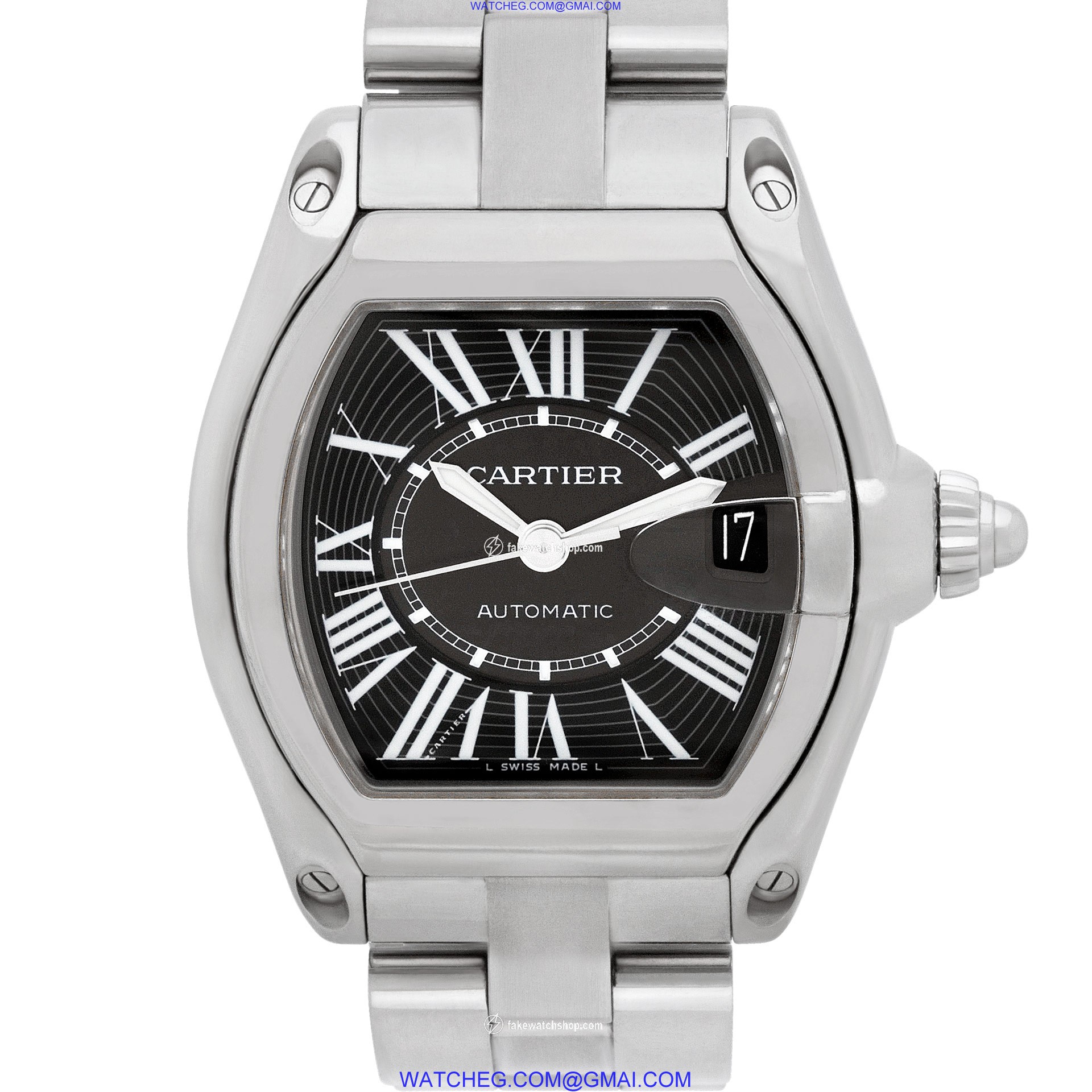 Cartier 2510 Roadster Automatic Unisex Stainless Steel
