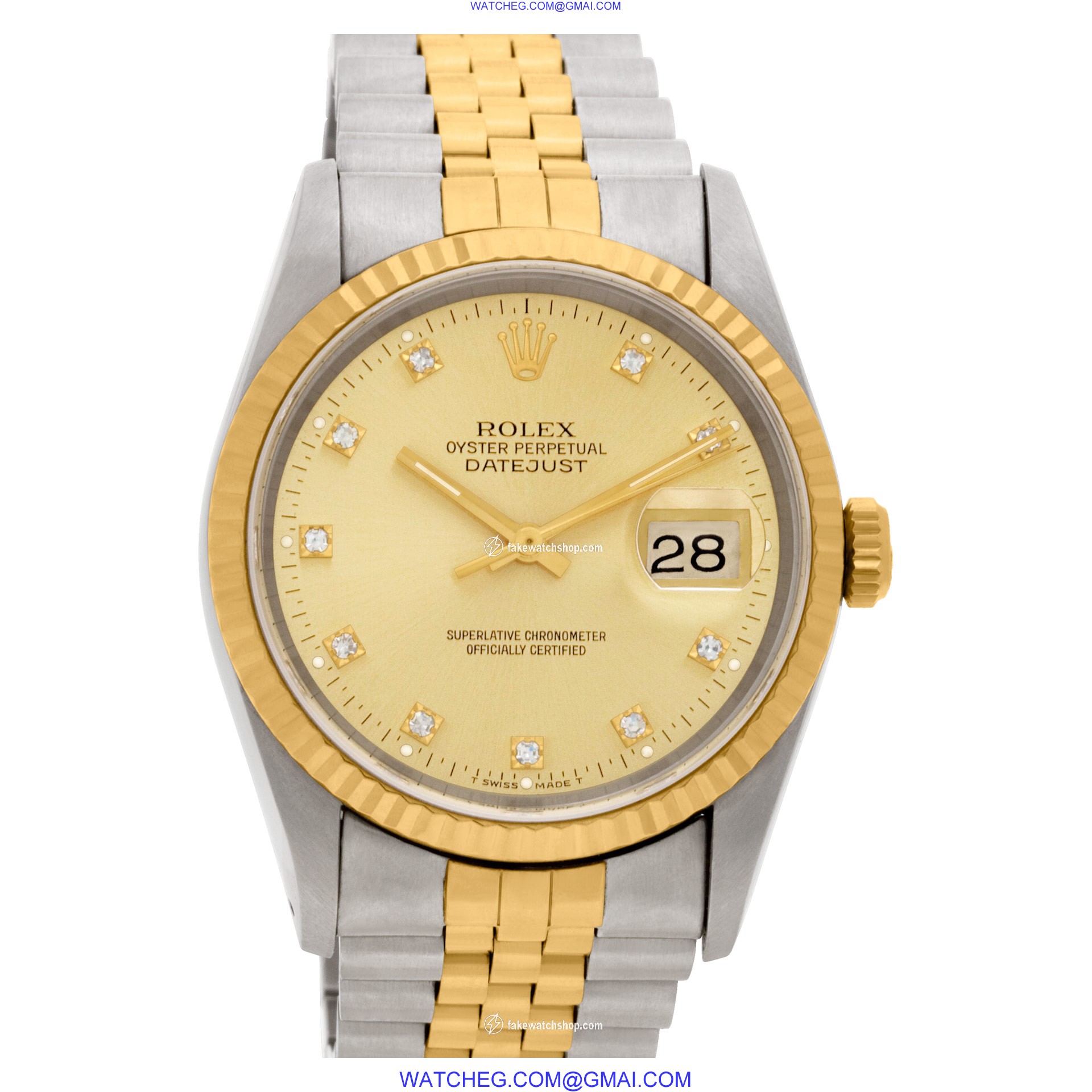 Rolex 16233 Datejust Automatic Male Stainless Steel