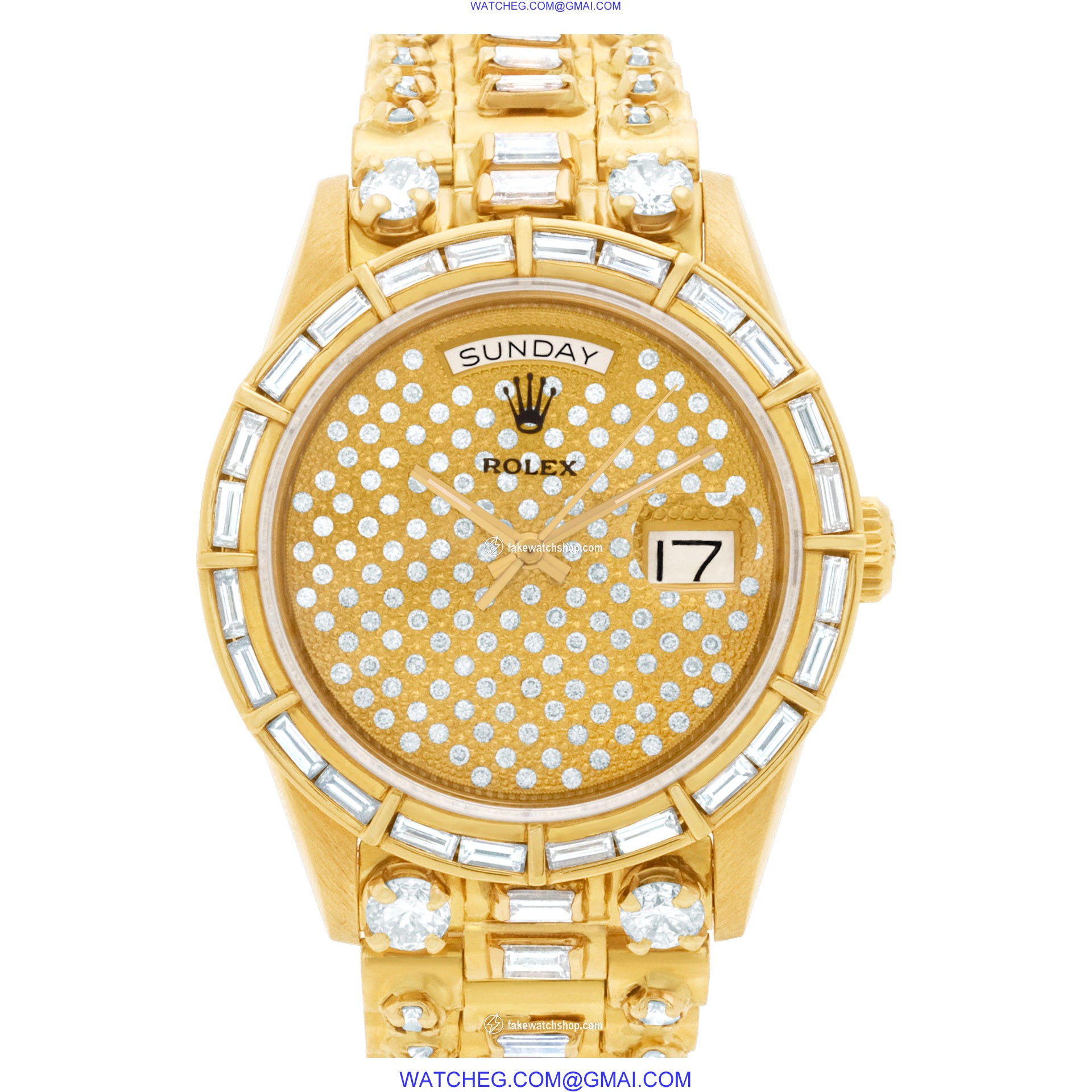 Rolex 18038 Day-Date Automatic Male 18k yellow gold