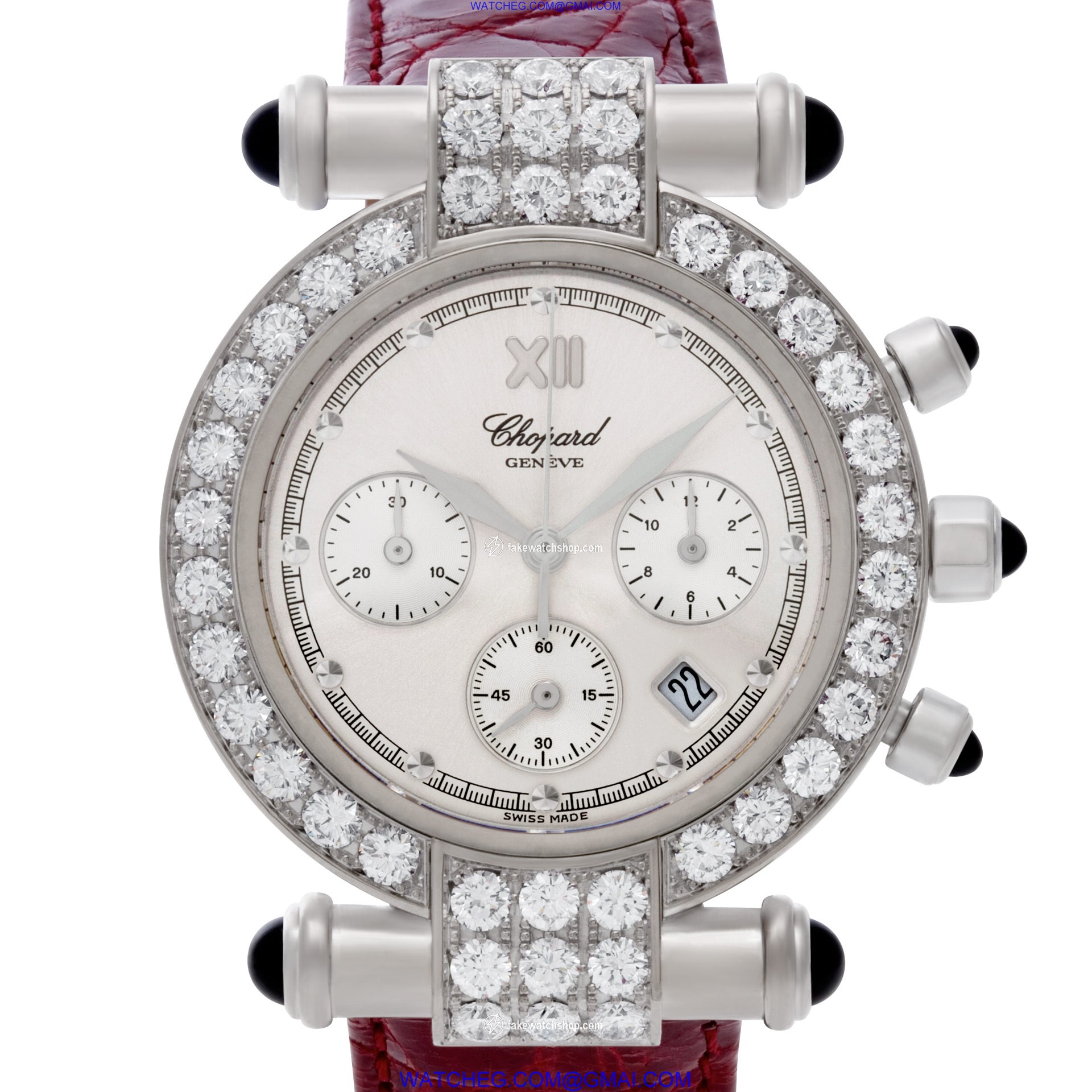 Chopard 373168-1004 Imperiale Quartz Female 18k White Gold