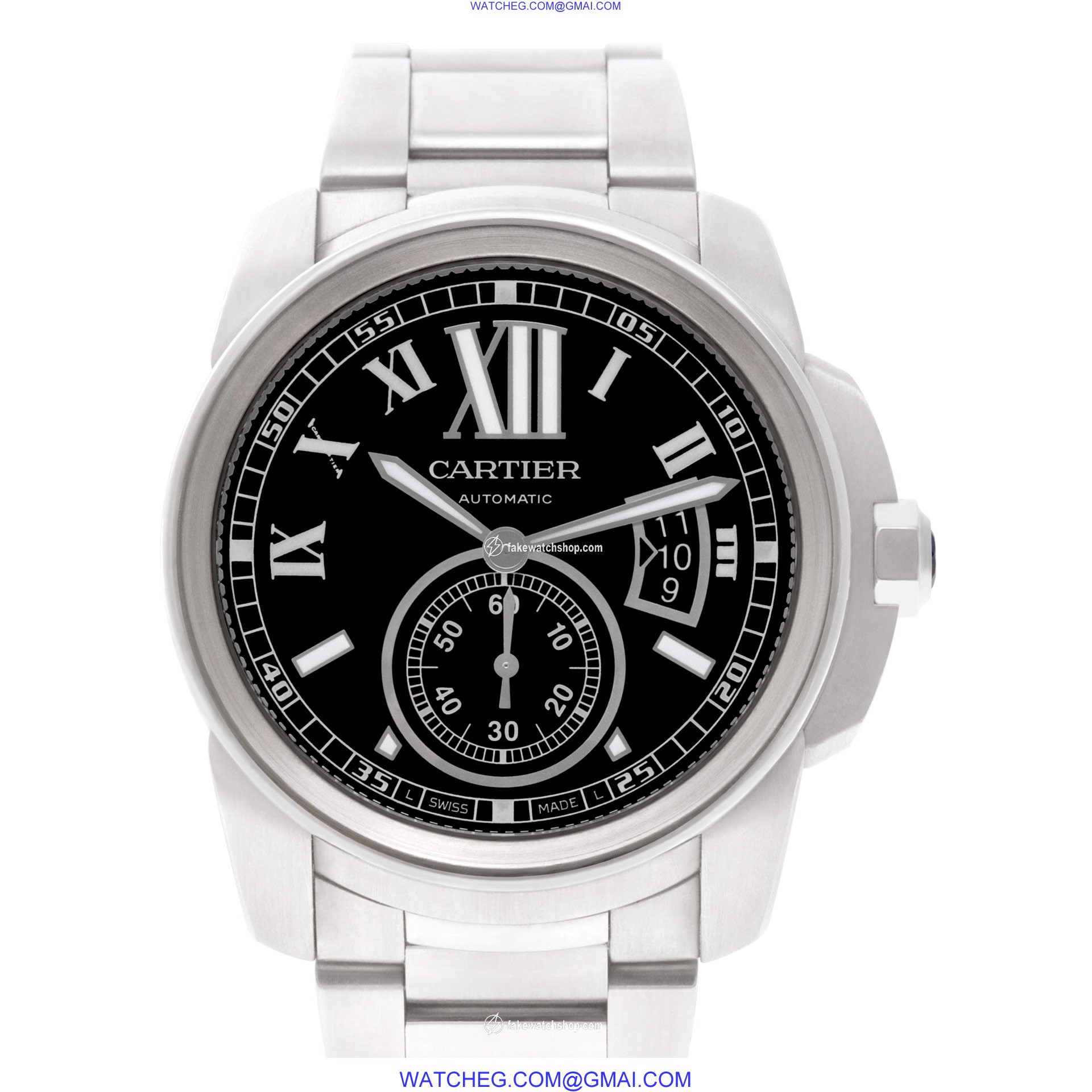 Cartier W7100016 Calibre Automatic Male Stainless Steel