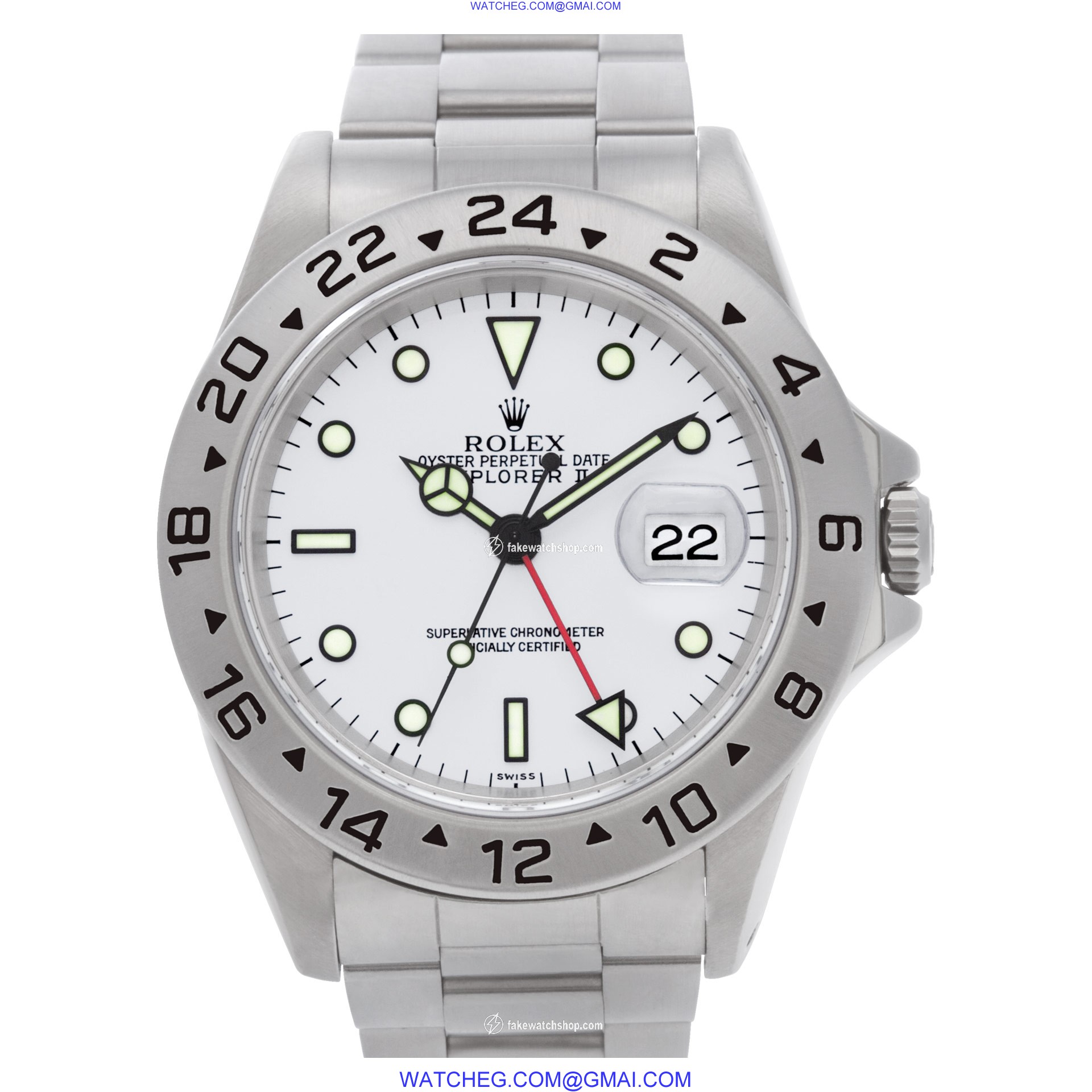 Rolex 16570 Explorer II Automatic Male Stainless Steel