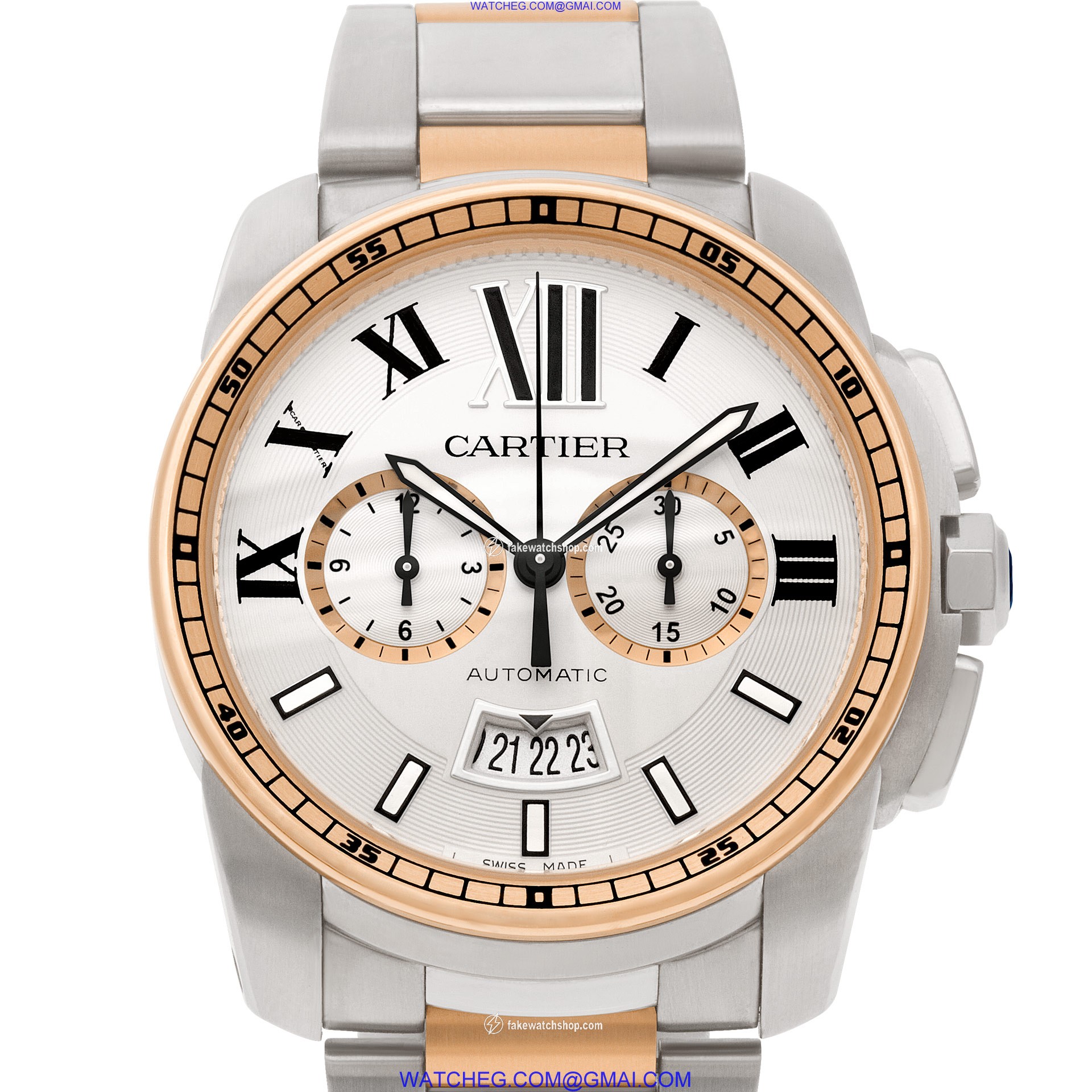 Cartier W7100042 Calibre Automatic Male Stainless Steel