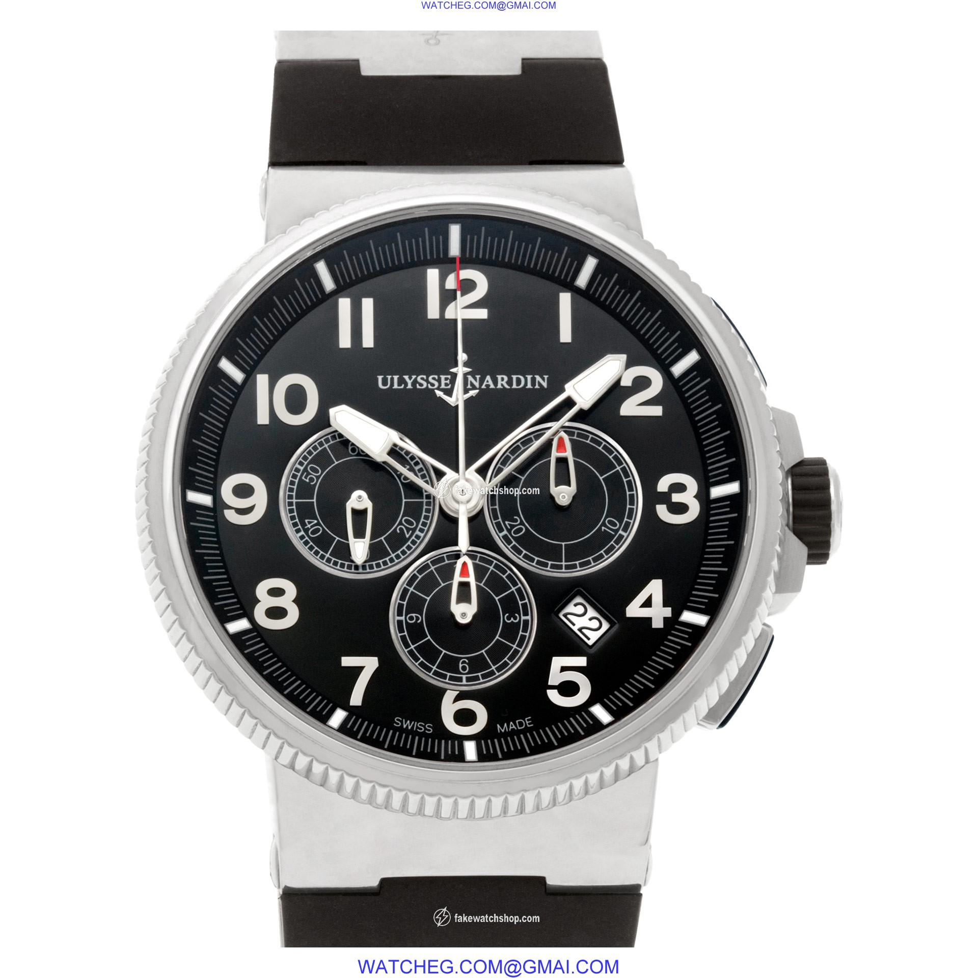 Ulysse Nardin 1503-150 Marine Automatic Male Stainless Steel