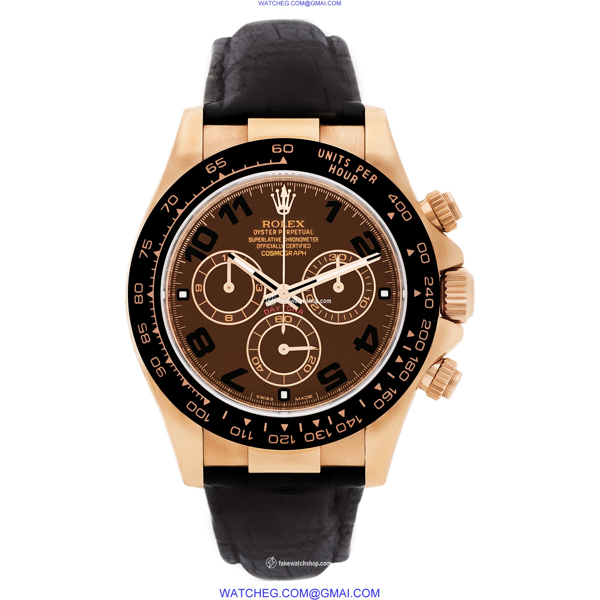 Rolex 116515 Daytona Automatic Male 18k rose gold