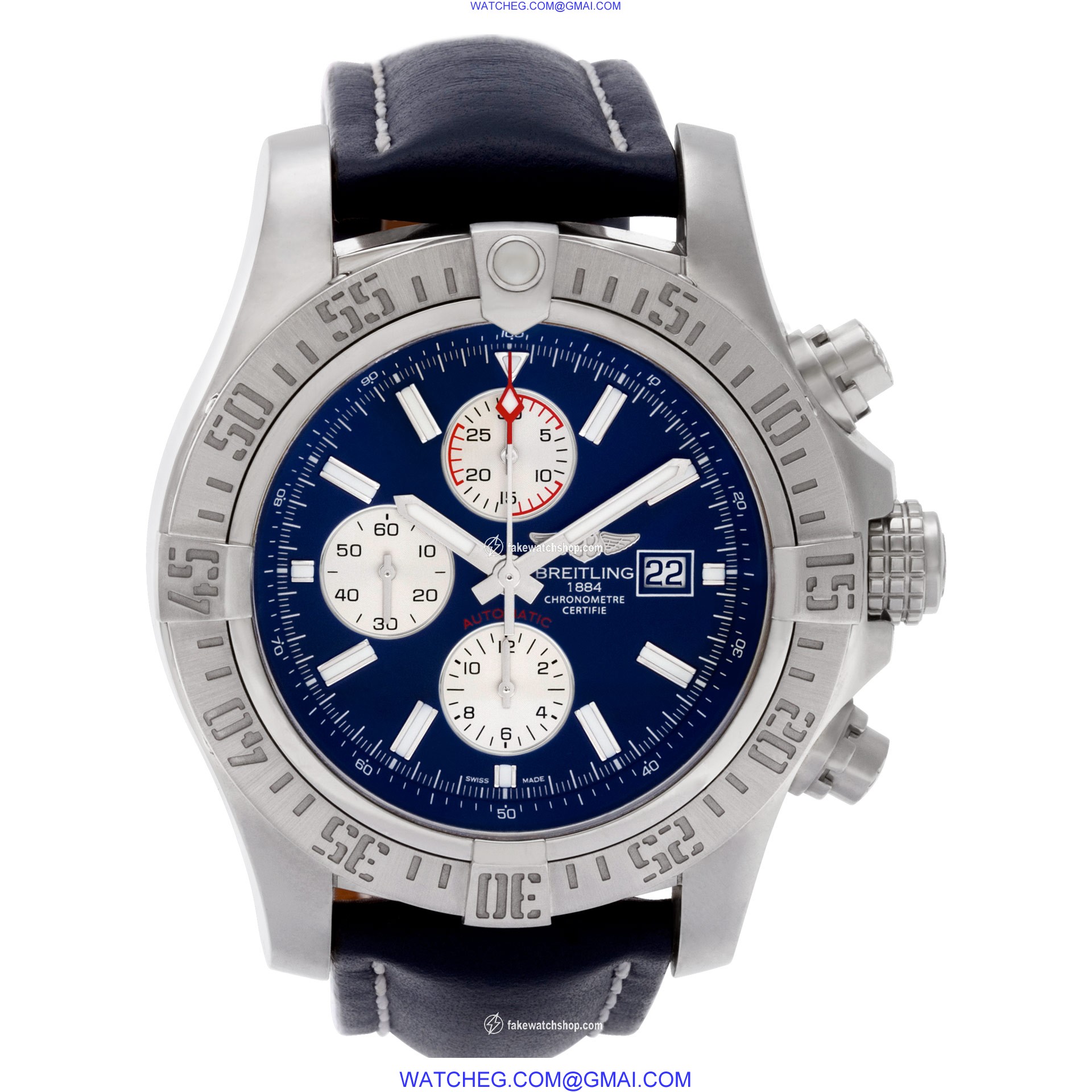 Breitling A13371 Super Avenger Automatic Male Stainless Steel