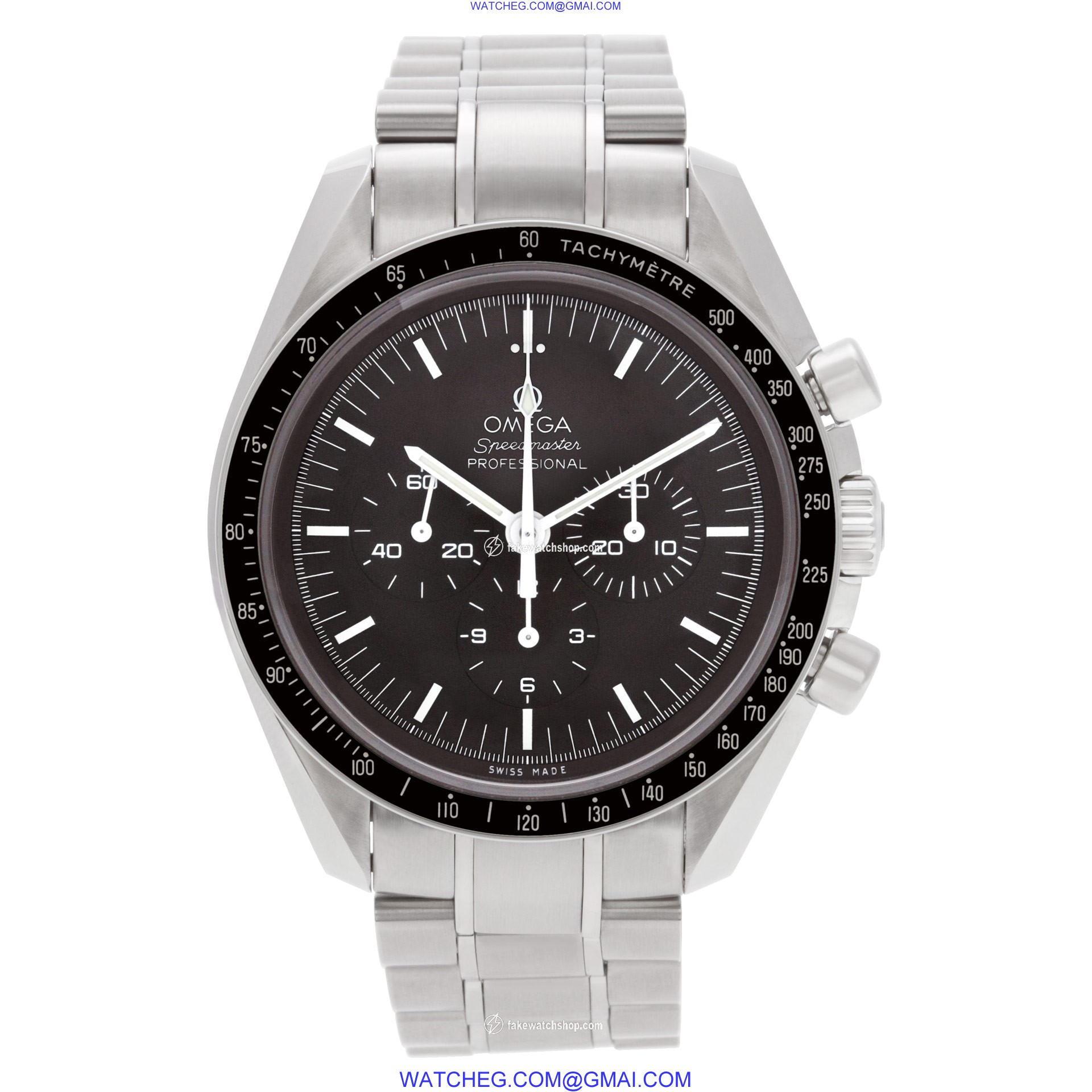 Omega 31130423001005 Speedmaster Manual Male Stainless Steel