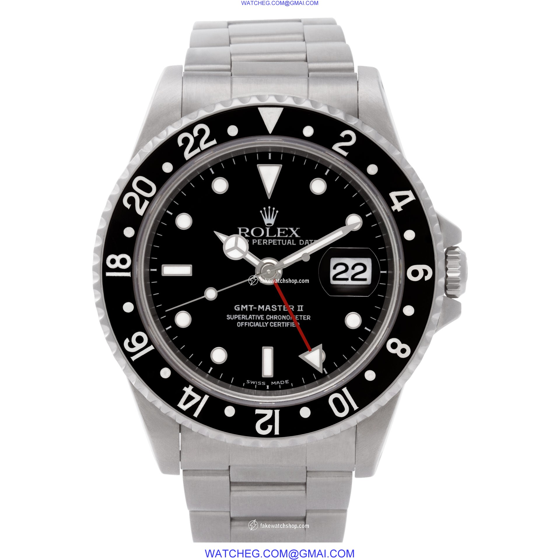 Rolex 16710 GMT-Master II Automatic Male Stainless Steel