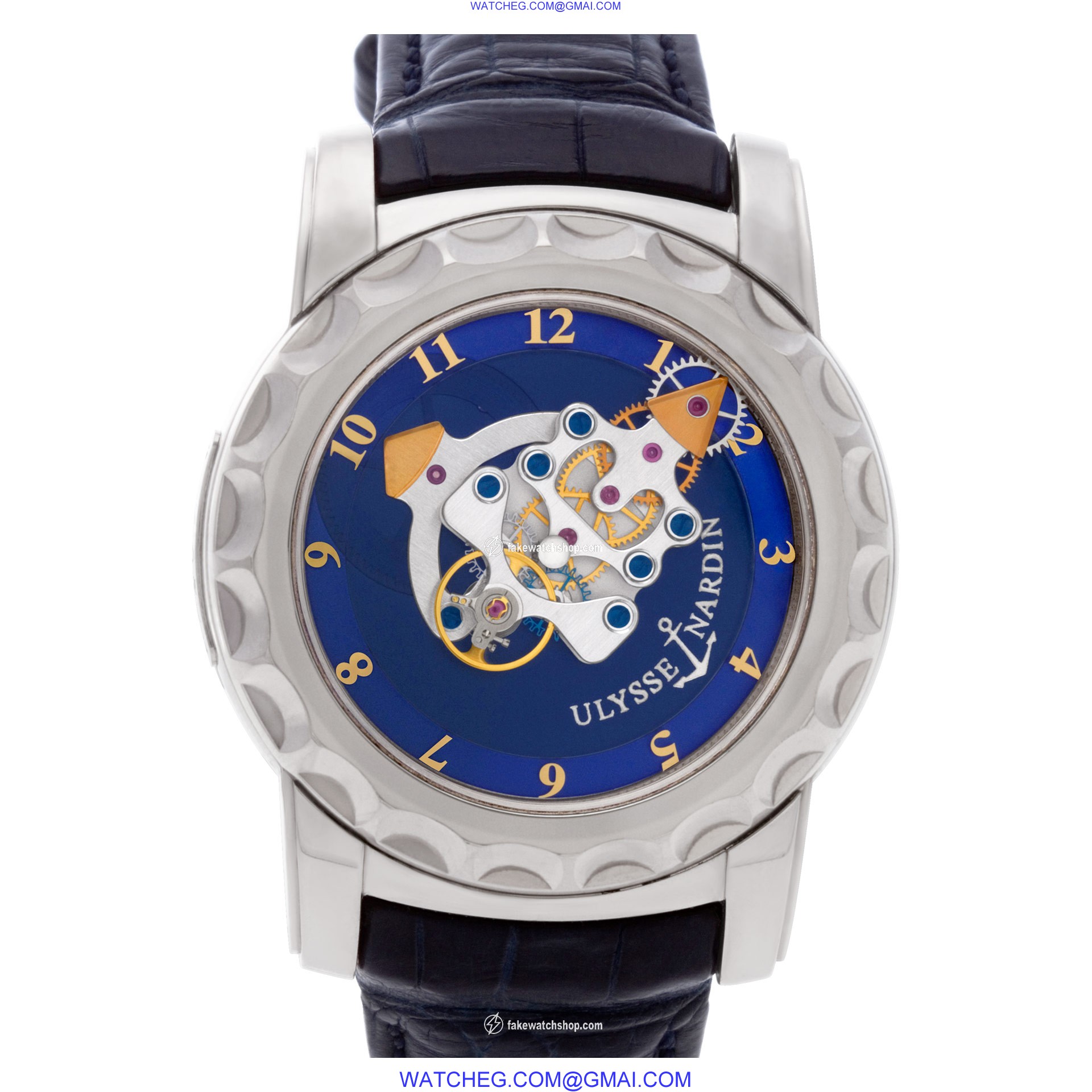 Ulysse Nardin 010-88 Freak Manual Male 18k White Gold