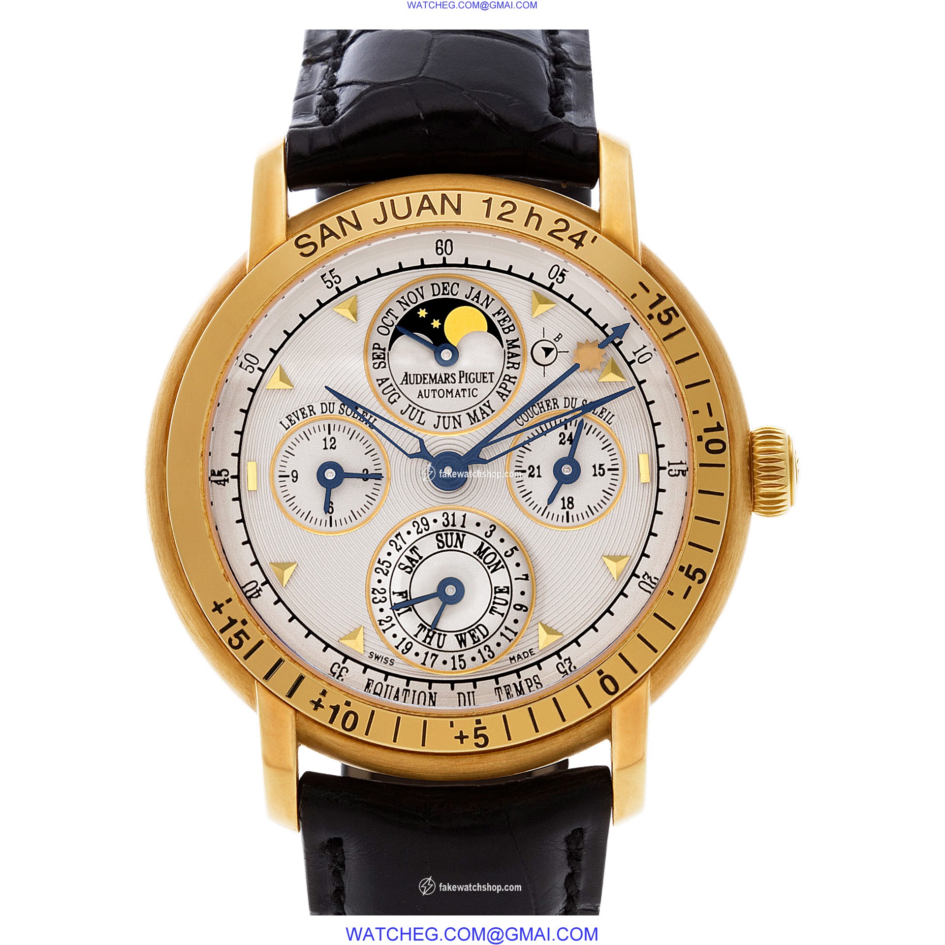 Audemars Piguet 25934BA/O/6601CR/01 Equation of Time Automatic Male 18k Yellow Gold