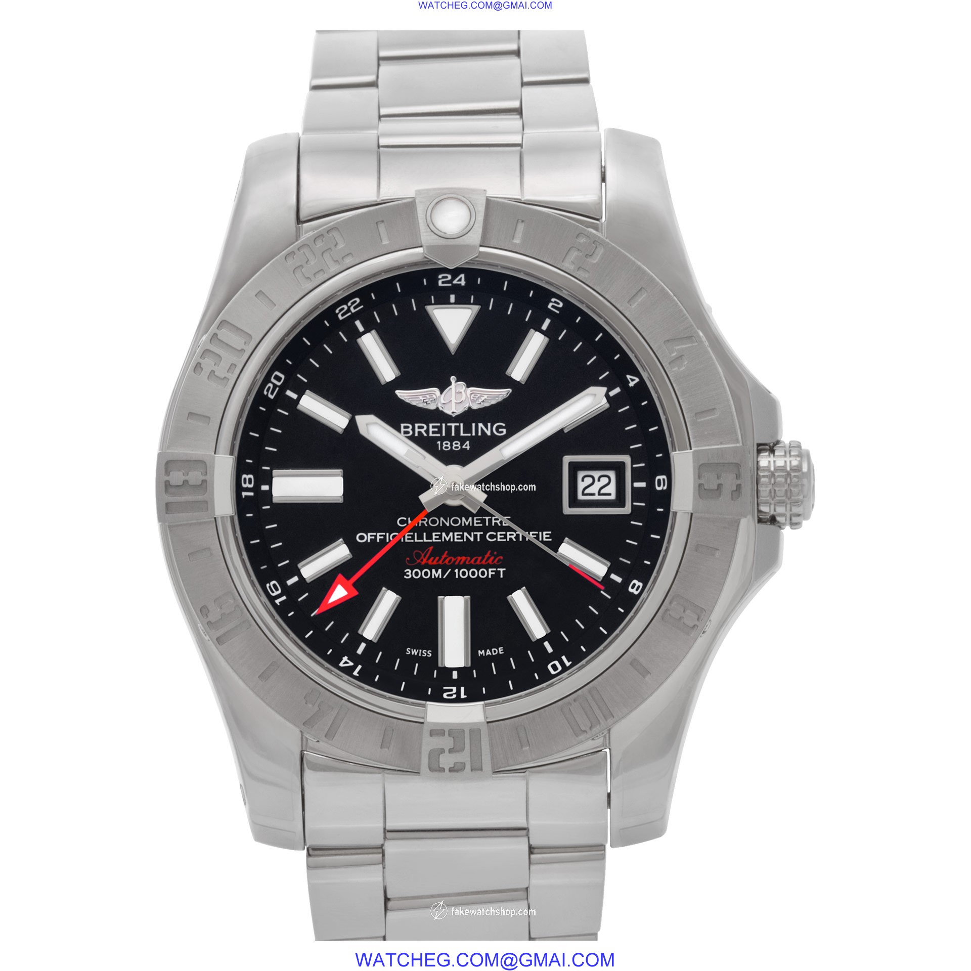 Breitling A32390 Avenger Automatic Male Stainless Steel