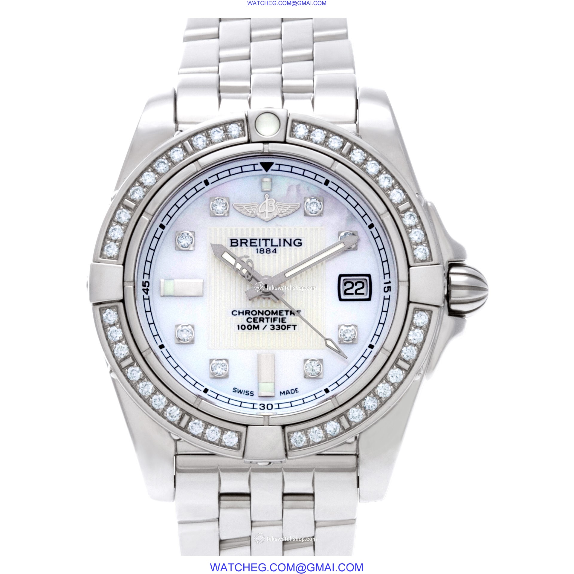 Breitling A71356 Galactic Quartz Female Stainless Steel