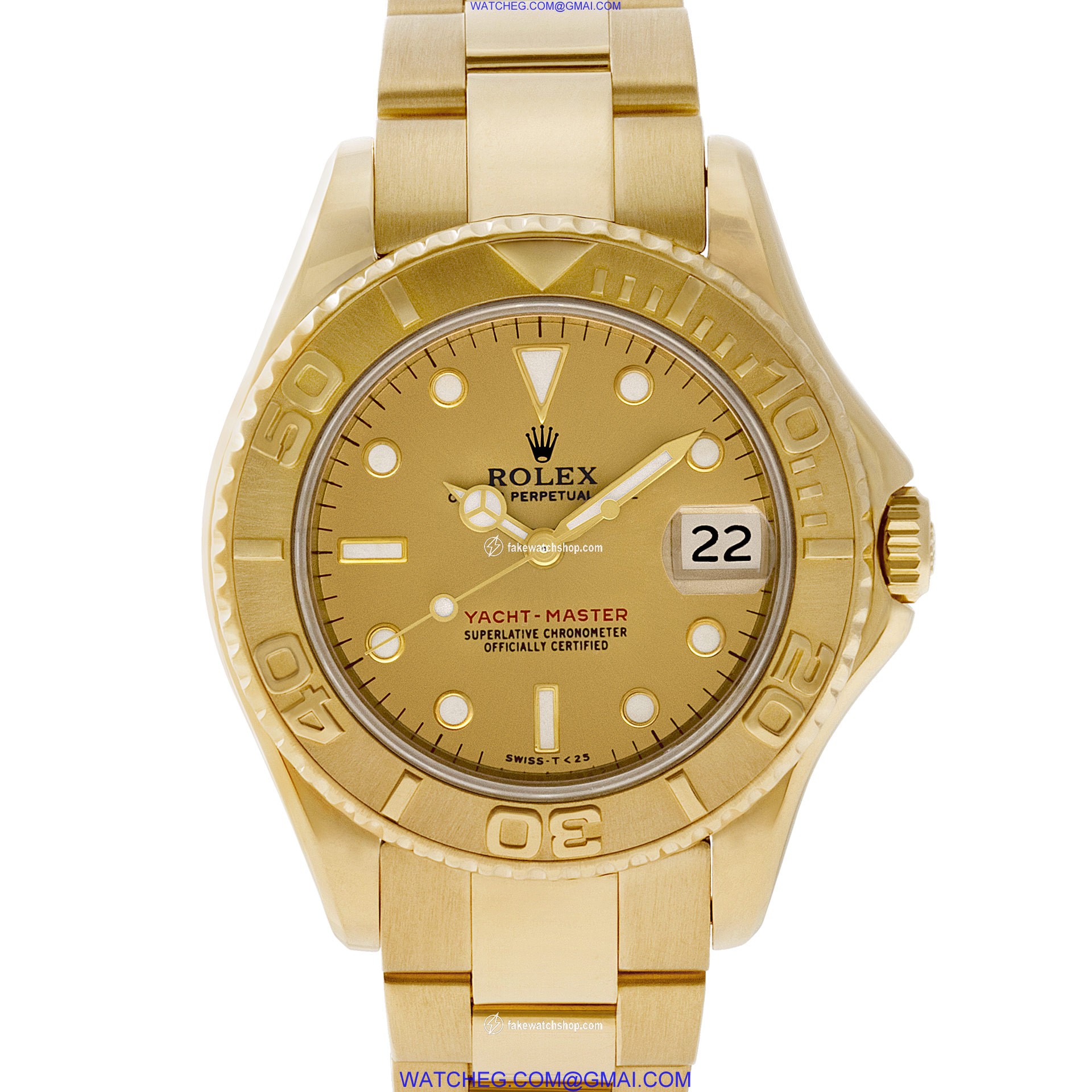 Rolex 68628 Yacht-Master Automatic Unisex 18k yellow gold