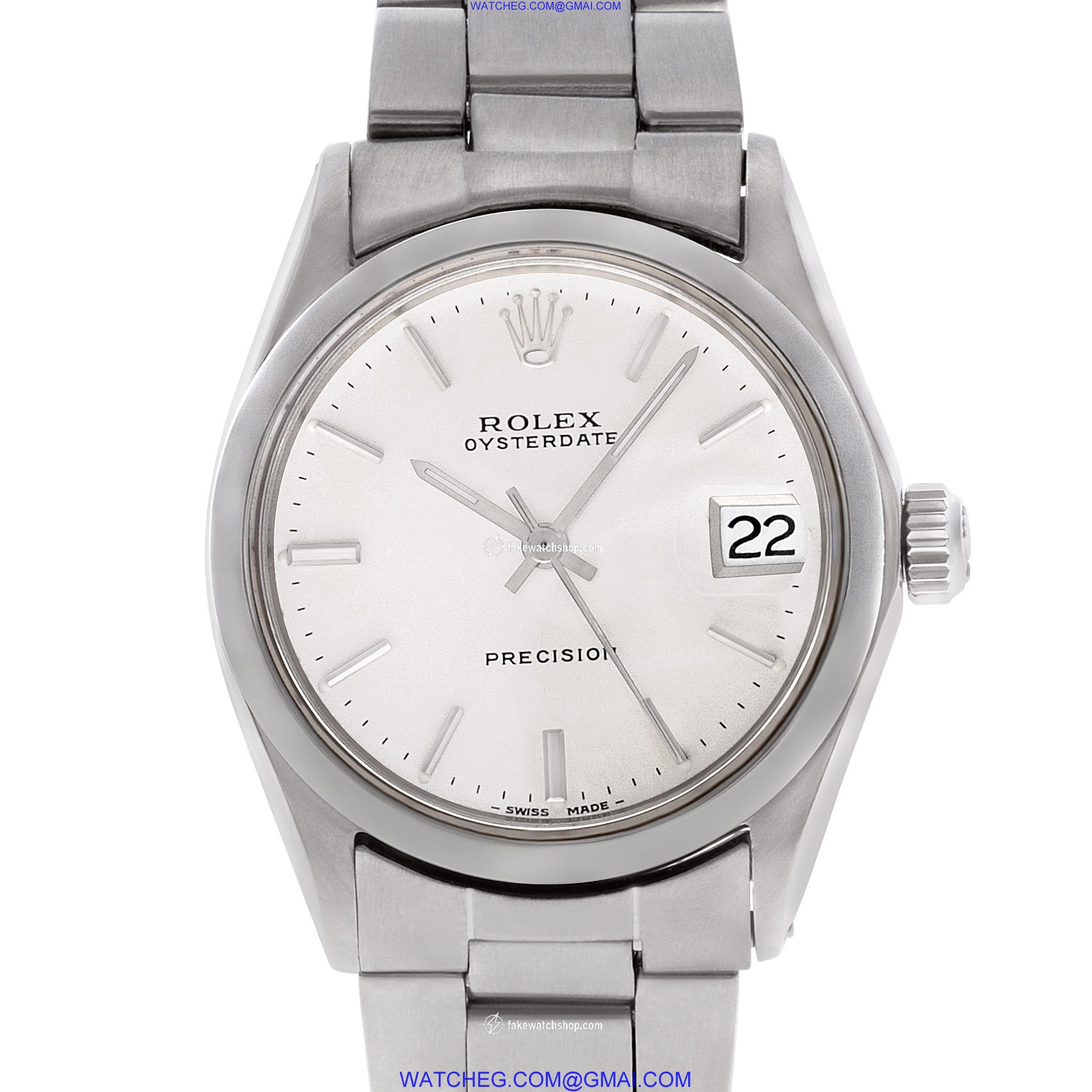 Rolex 6466 oysterdate Manual Unisex Stainless Steel