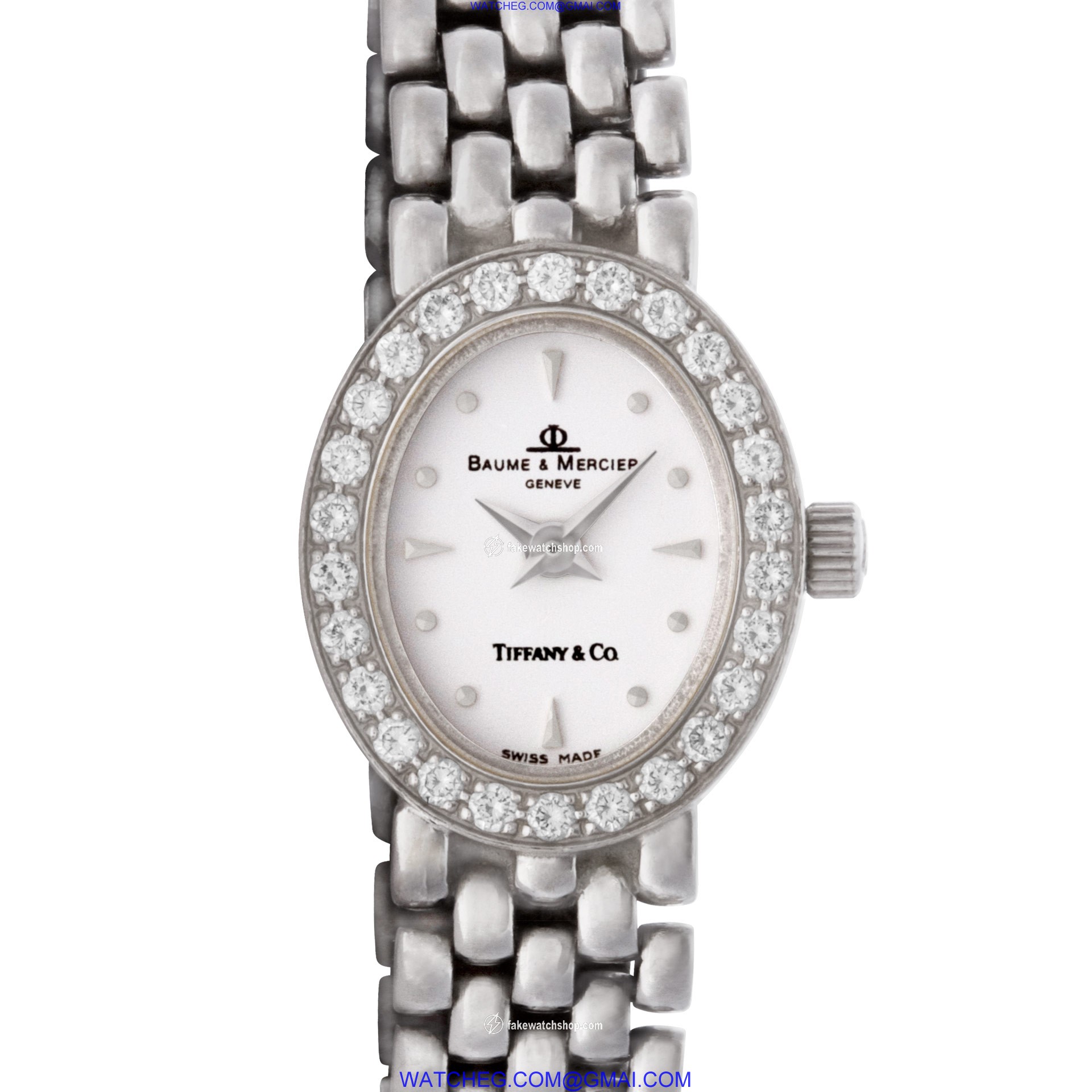 Baume & Mercier MX000M7L Geneve Quartz Female 14k White Gold