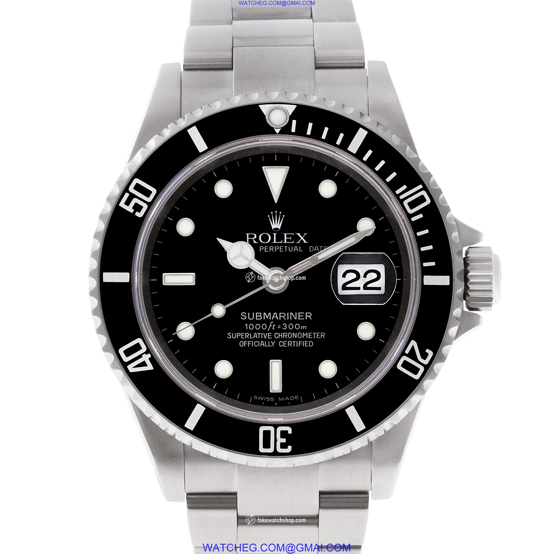 Rolex 16610T Submariner Automatic Male Stainless Steel