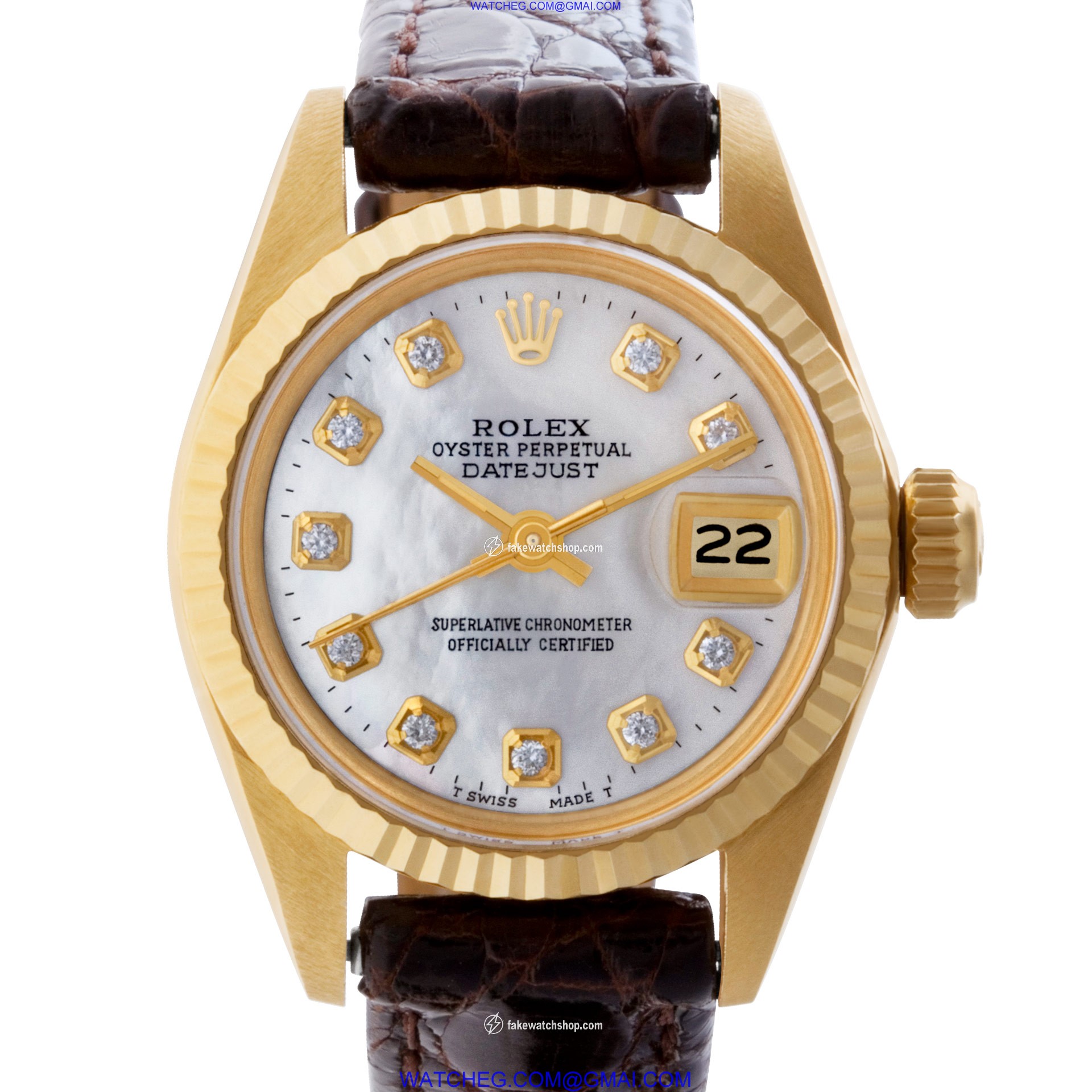 Rolex 6917 Datejust Automatic Female 18k yellow gold