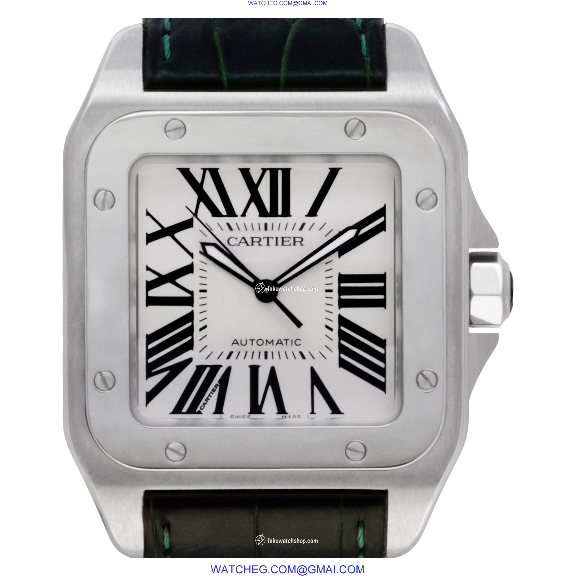 Cartier W20073X8 Santos 100 Automatic Male Stainless Steel