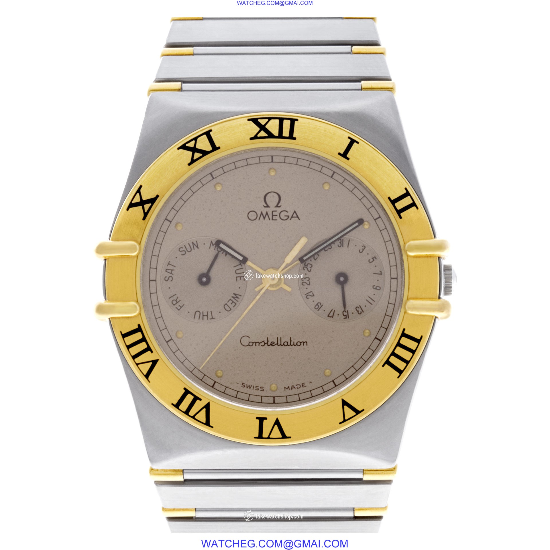 Omega 396.1070 Constellation Quartz Male Stainless Steel