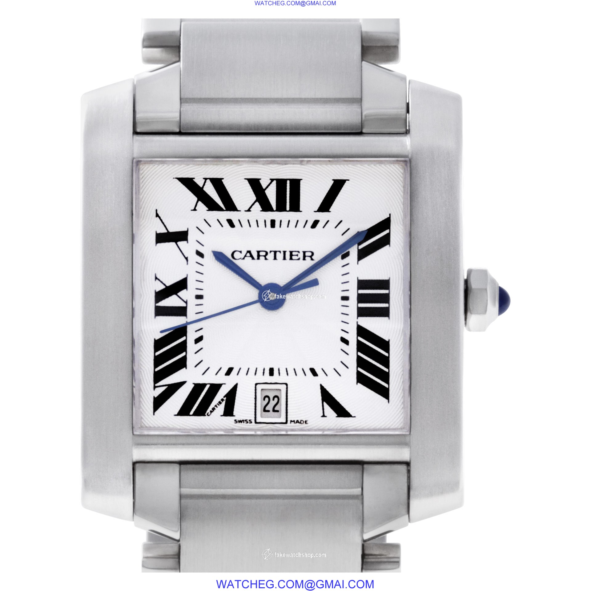 Cartier w51002q3 Tank Francaise Automatic Male Stainless Steel