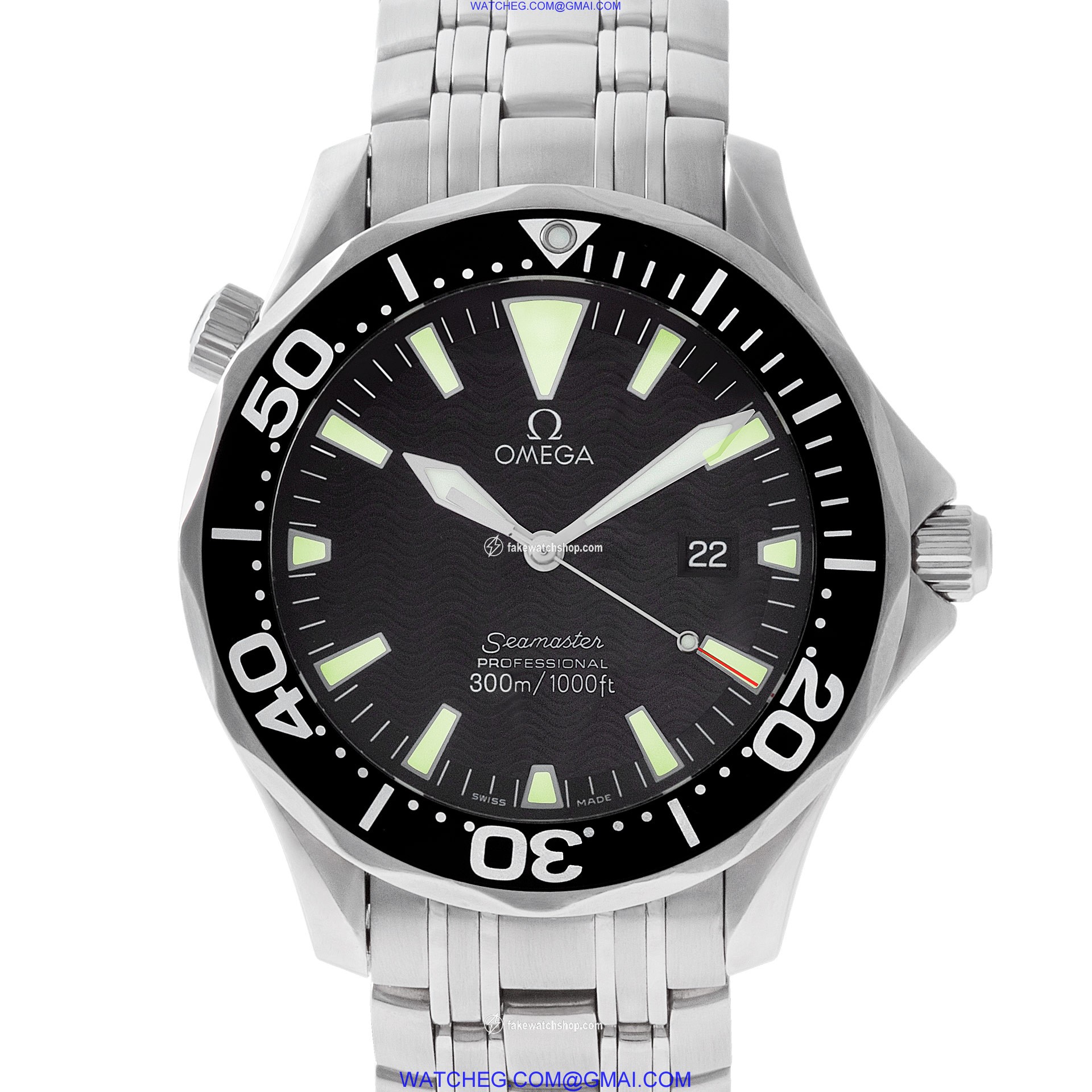 Omega 22645000 Seamaster Quartz Male Stainless Steel