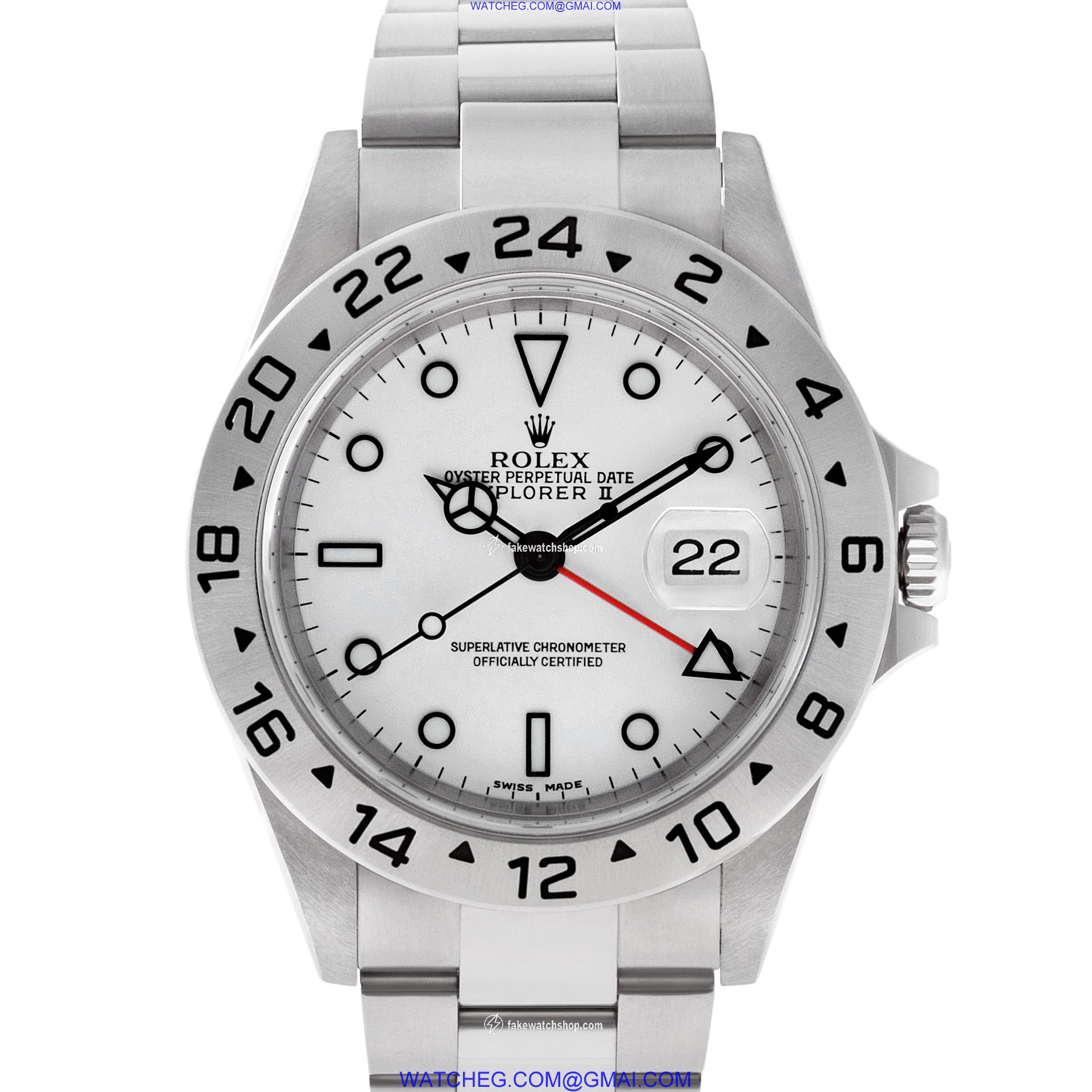 Rolex 16570 Explorer II Automatic Male Stainless Steel