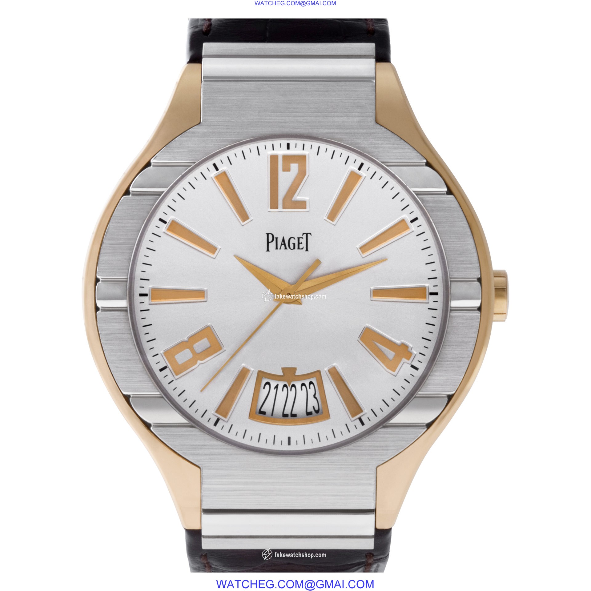 Piaget GOA34041 Polo Automatic Male 18k White and Pink Gold