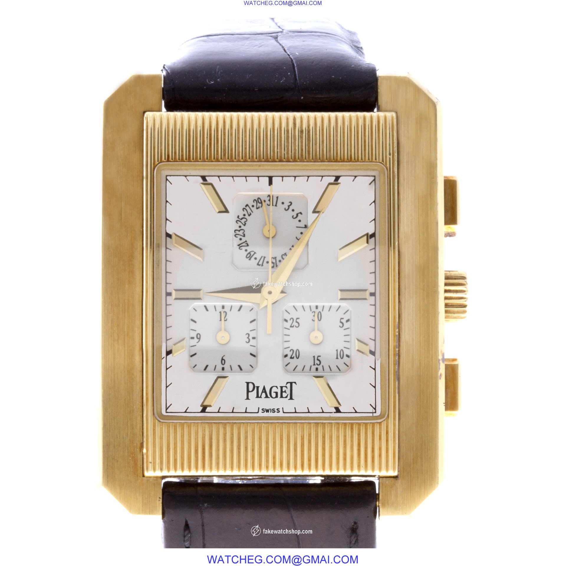 Piaget GOA22086 Protocol Quartz Male 18k Yellow Gold