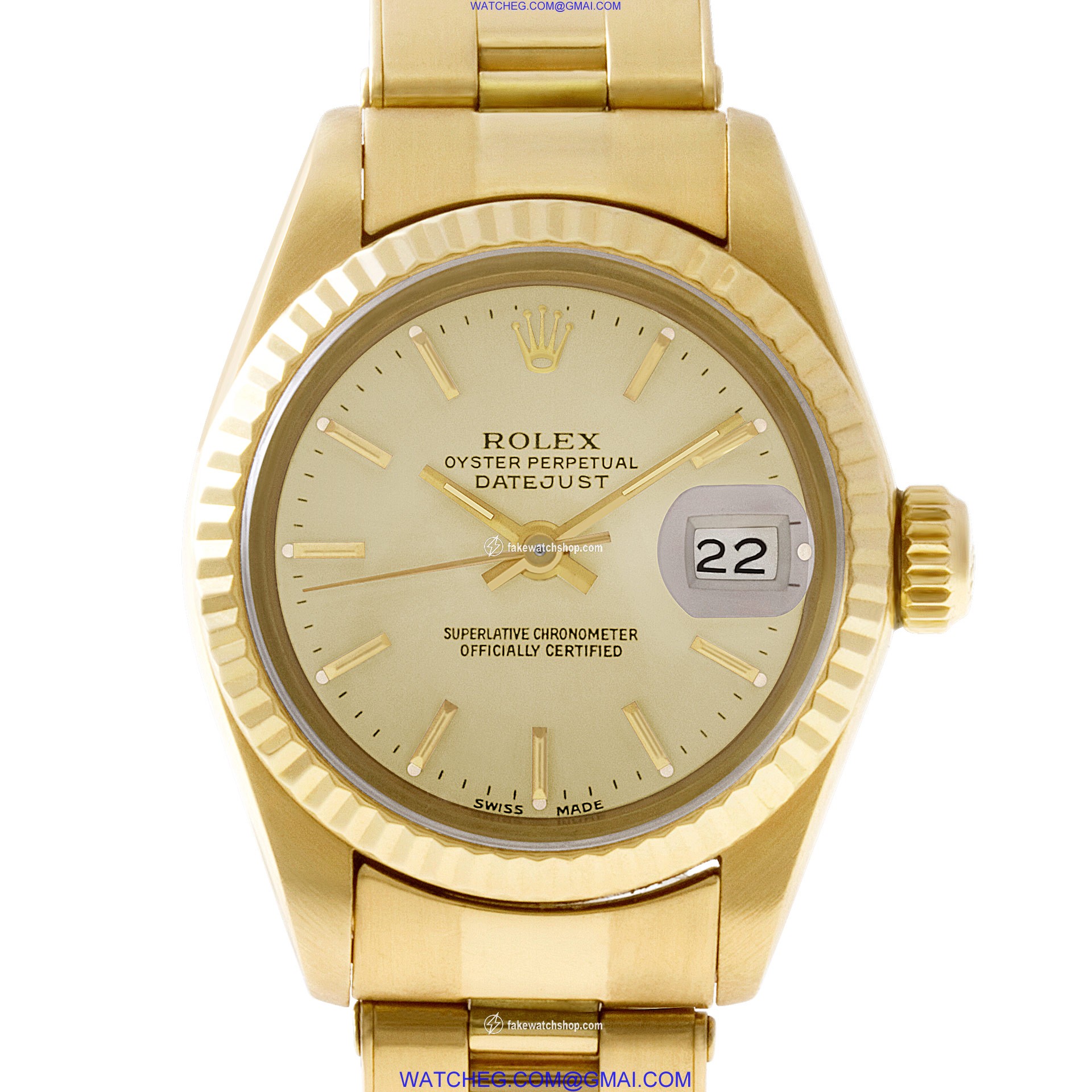 Rolex 6917 Datejust Automatic Female 18k yellow gold