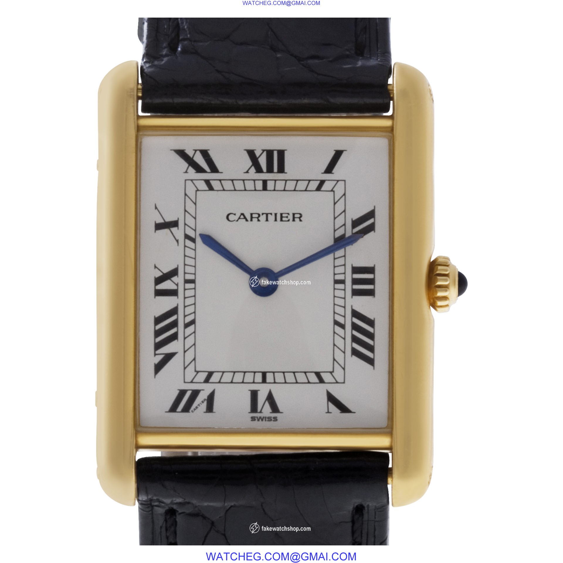 Cartier Cartier 2067 Tank Quartz Female 18k yellow gold
