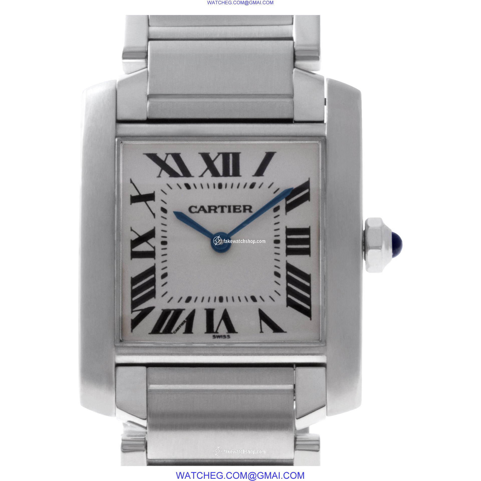Cartier W51008Q3 Tank Francaise Quartz Unisex Stainless Steel