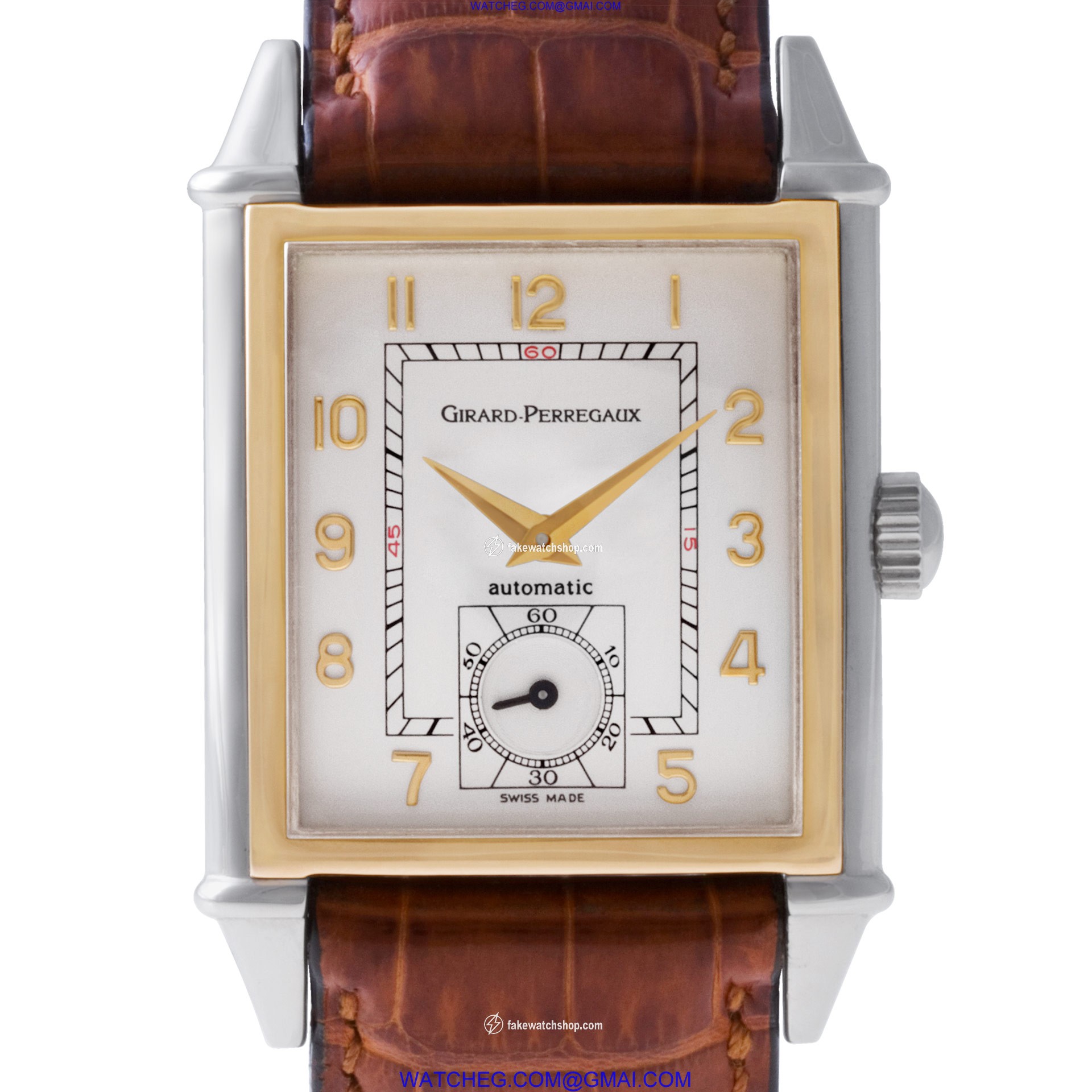 Girard Perregaux 2594 Vintage 1945 Automatic Male stainless steel & rose gold